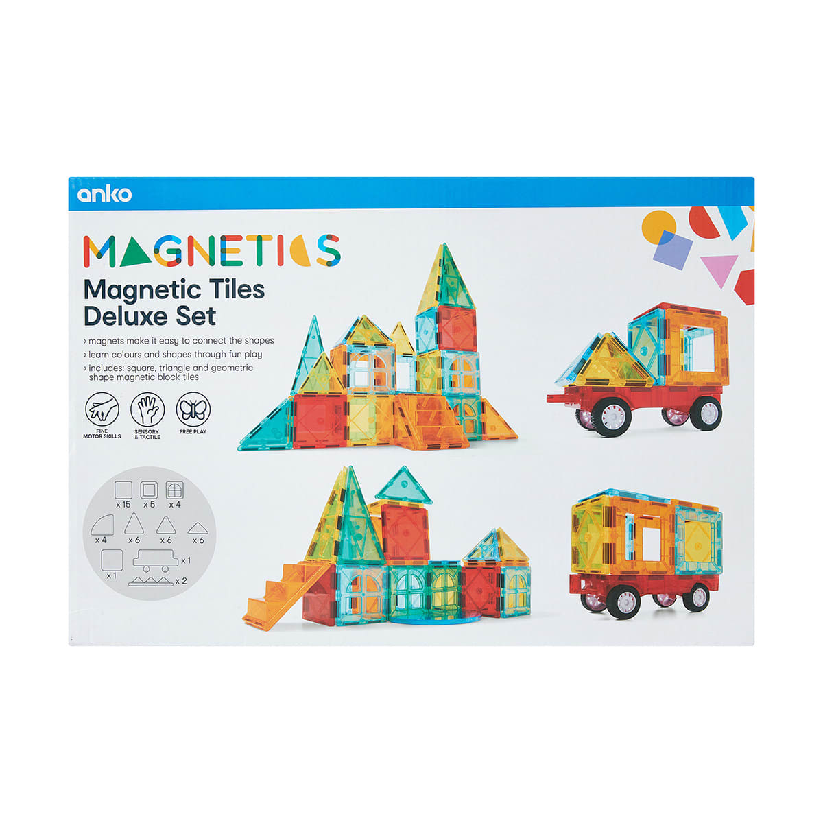50 Piece Tiles Castle Set Kmart NZ