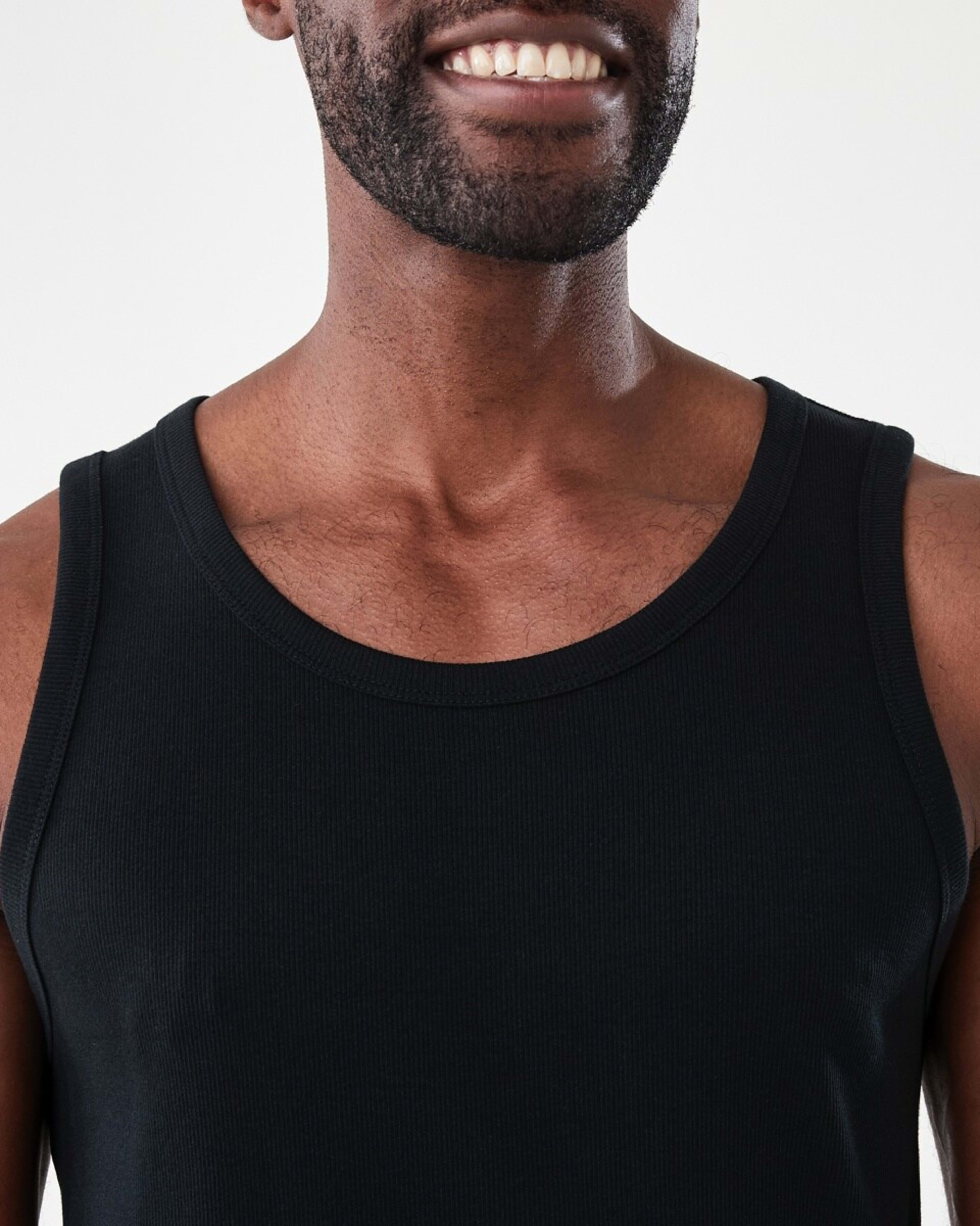 5 Rib Tank BLACK, 5 of 5