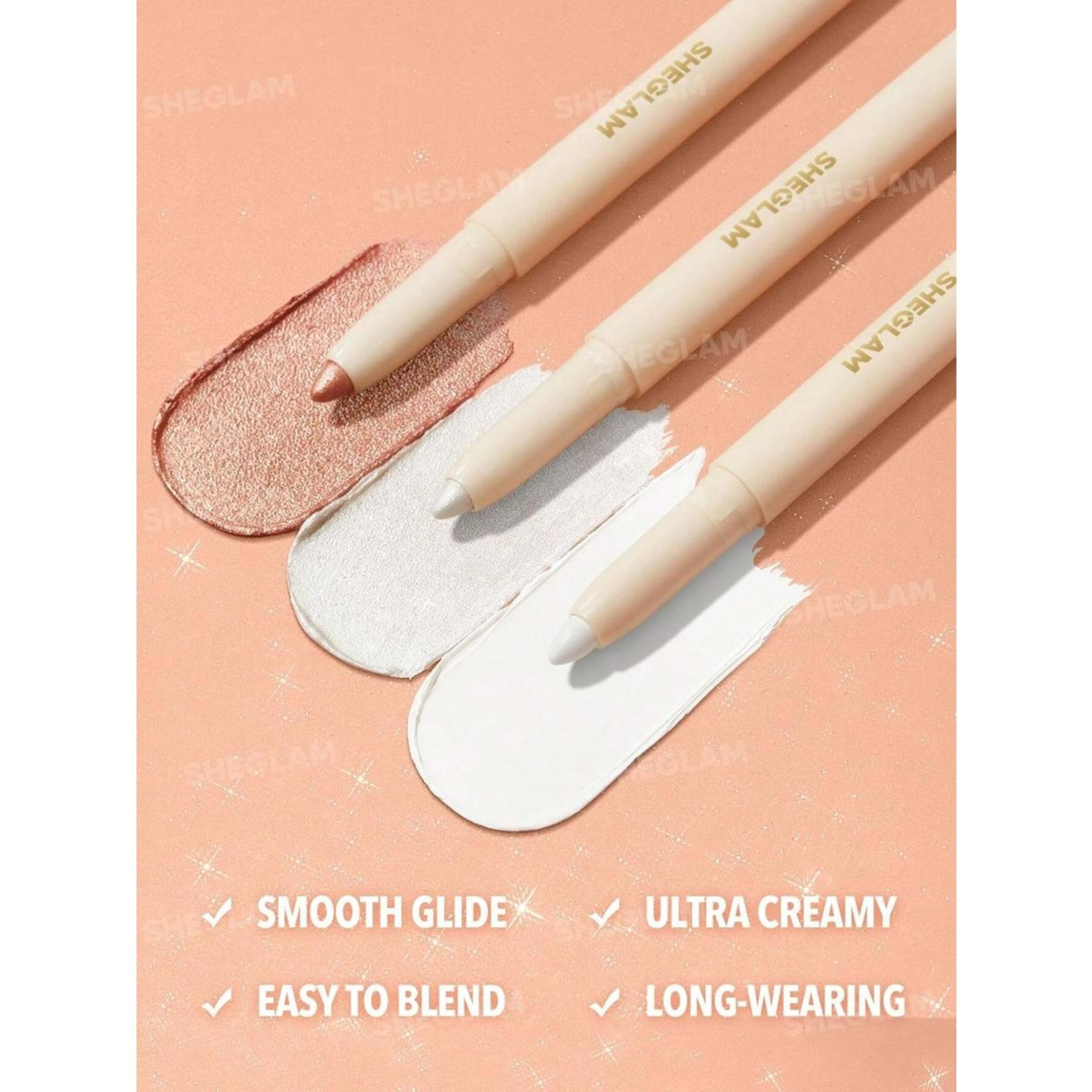 2 SHEGLAM Big N' Bright Eye Pencil - Frost, 2 of 6