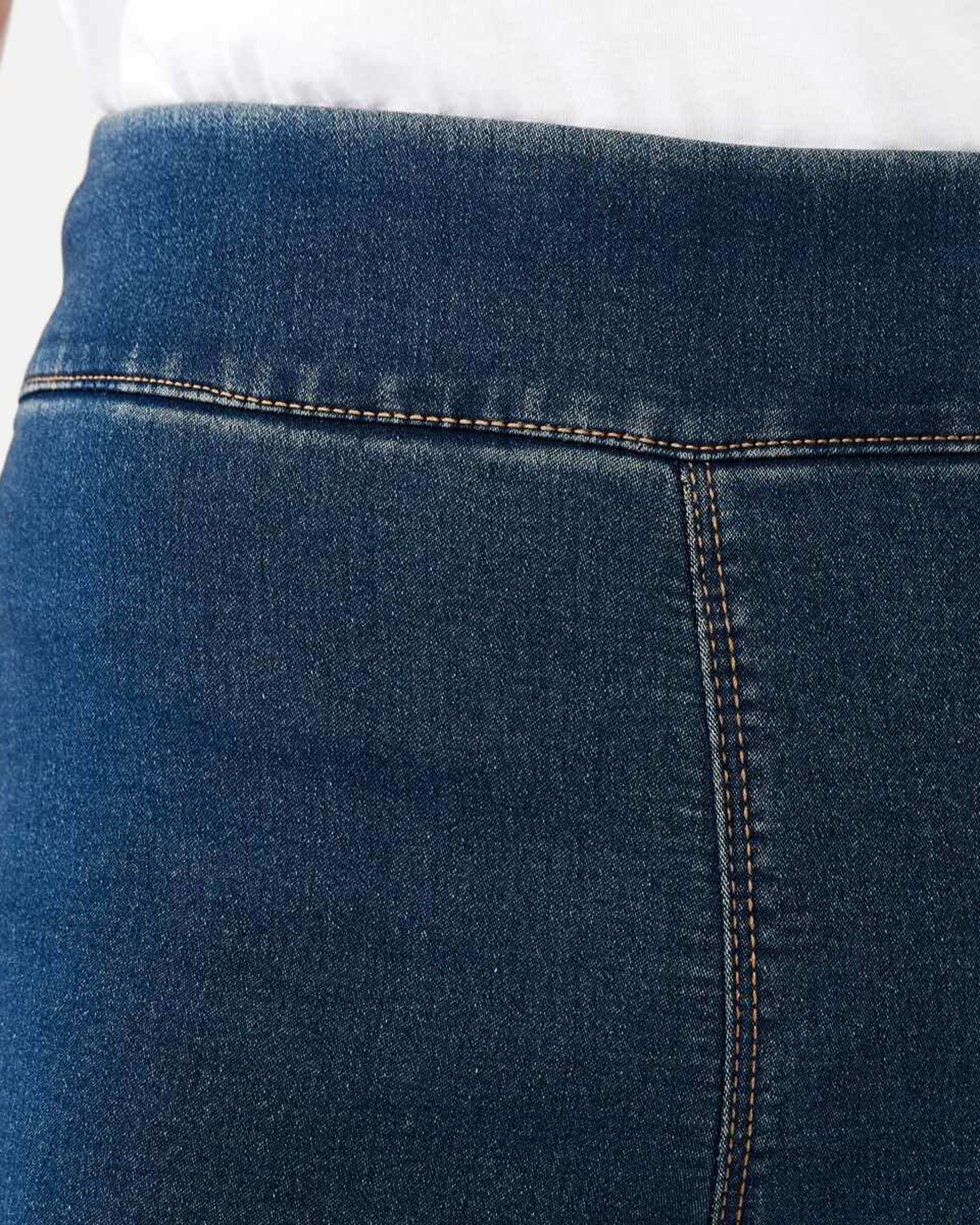 5 Flare Denim Jeggings DARK WASH, 5 of 8