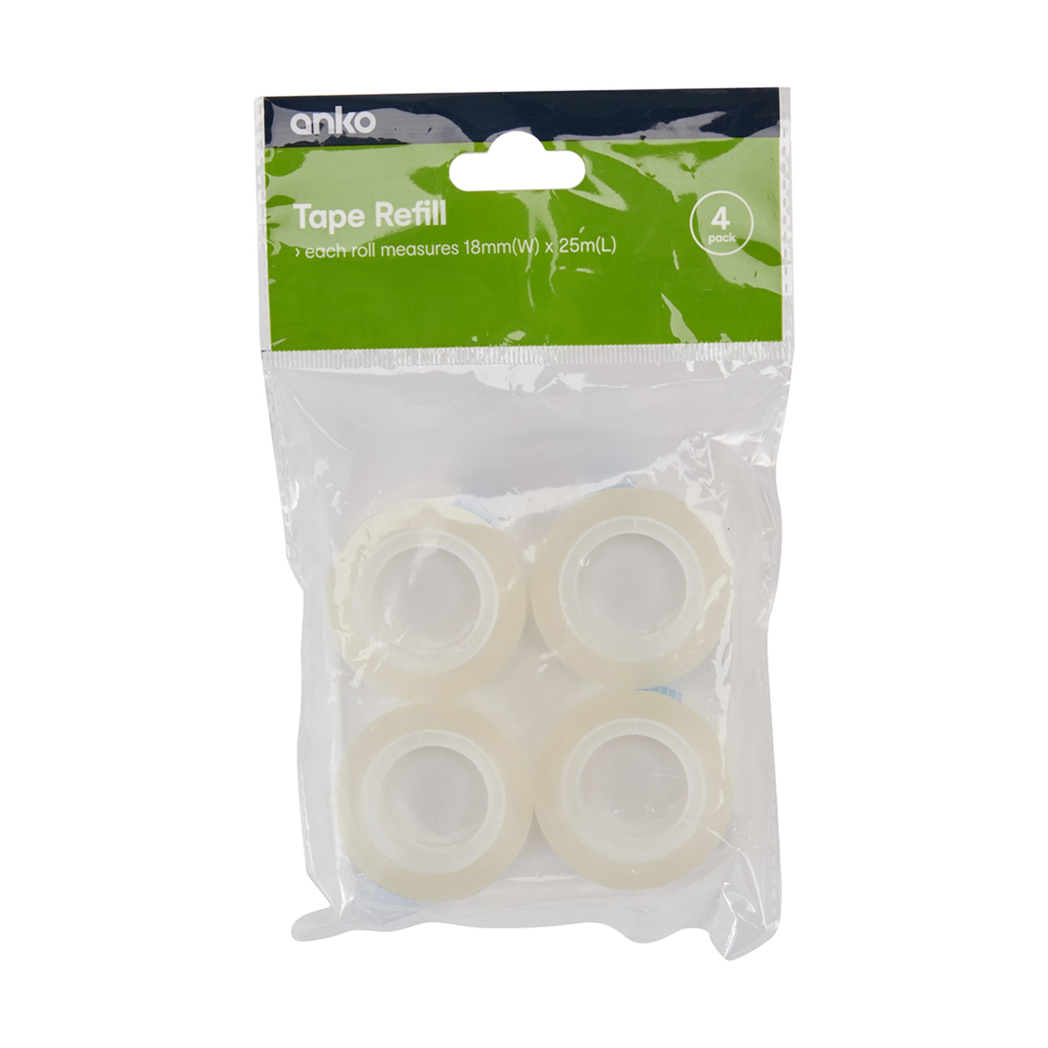 Clear Tape Refills Set of 4 Kmart