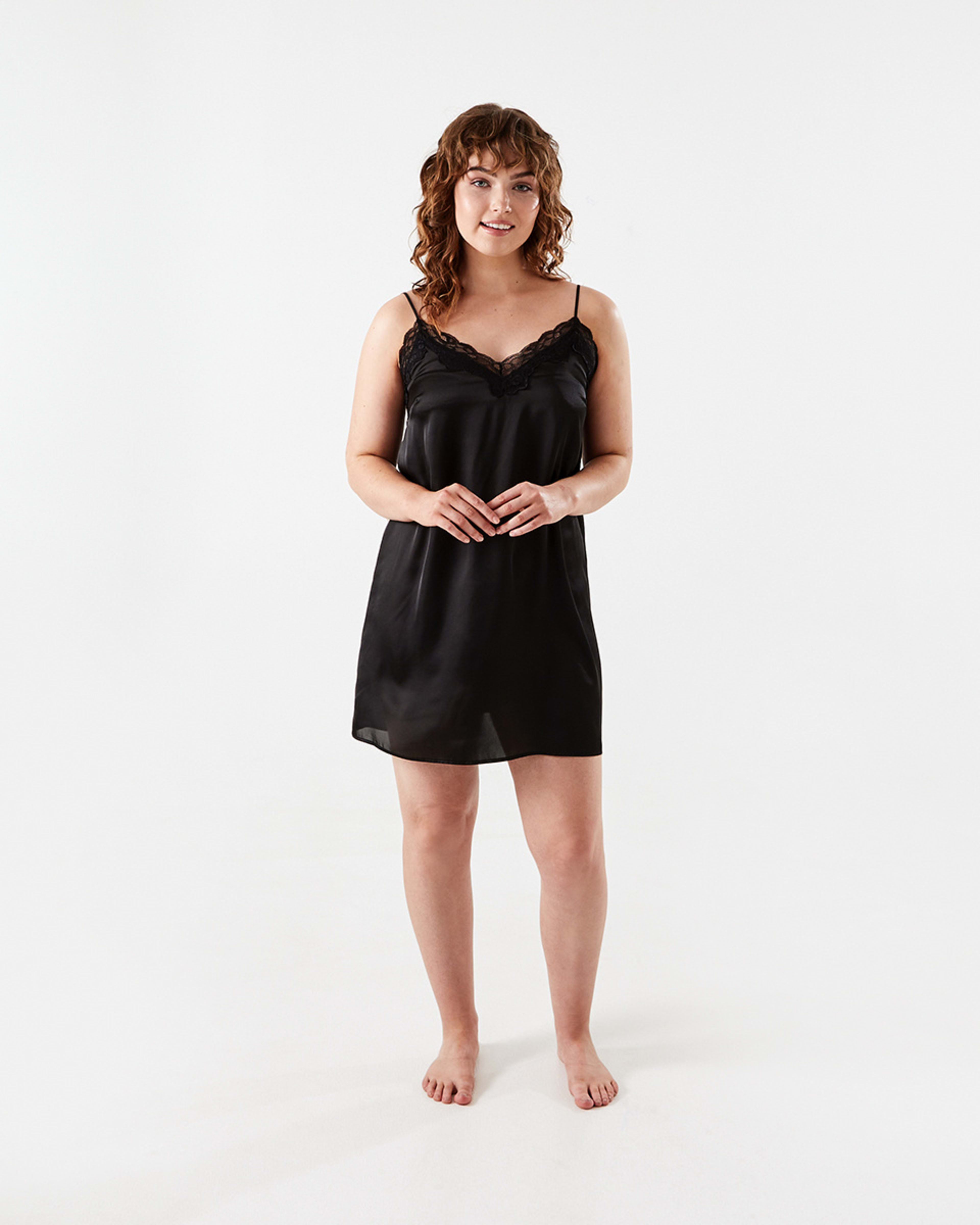 Satin Lace Cami Nightie Kmart