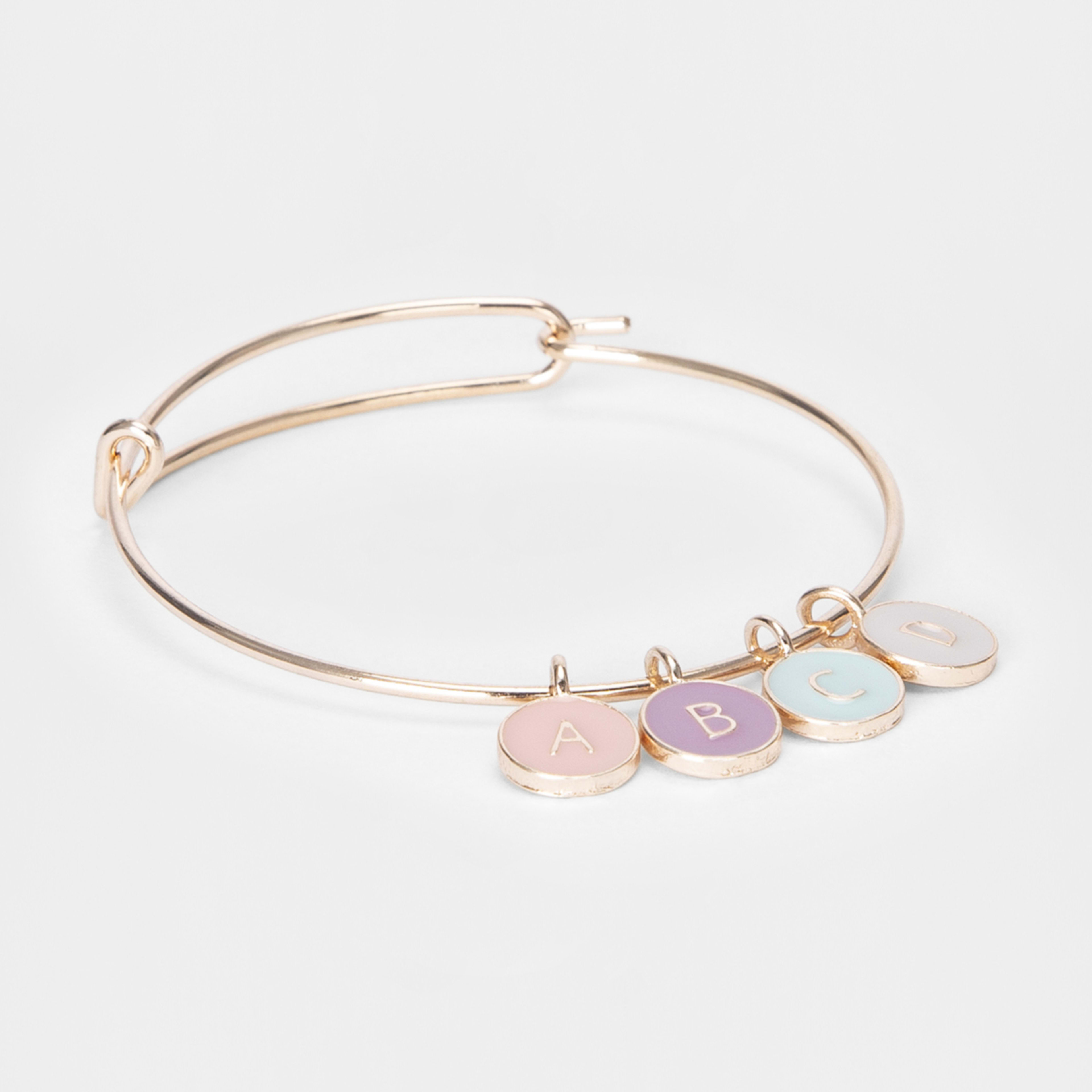 2 Alphabet Bracelet - Gold Tone, 2 of 4