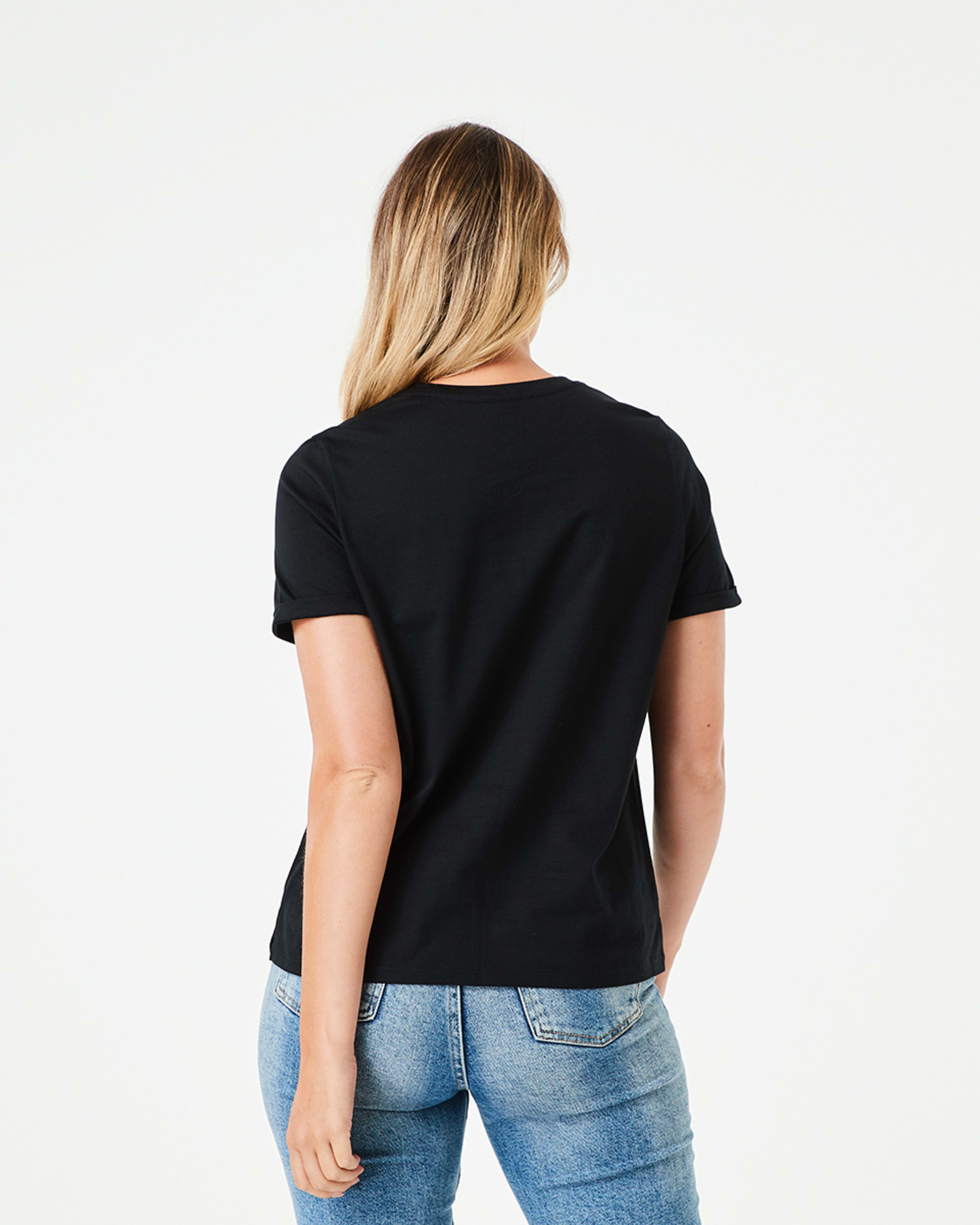 3 Short Sleeve Australian Cotton T-shirt Black, 3 of 5