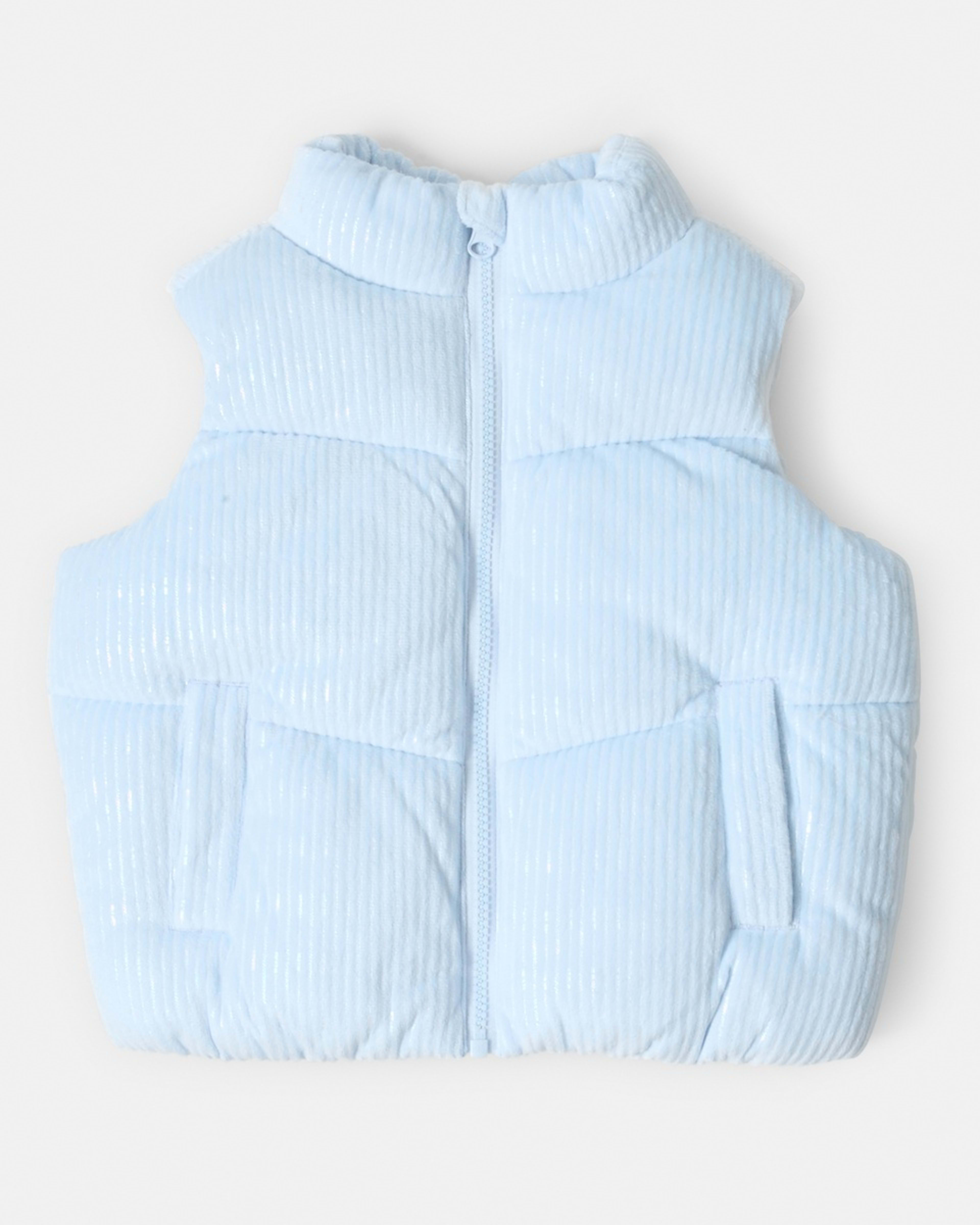 9 Puffer Vest Doll Blue, 9 of 10