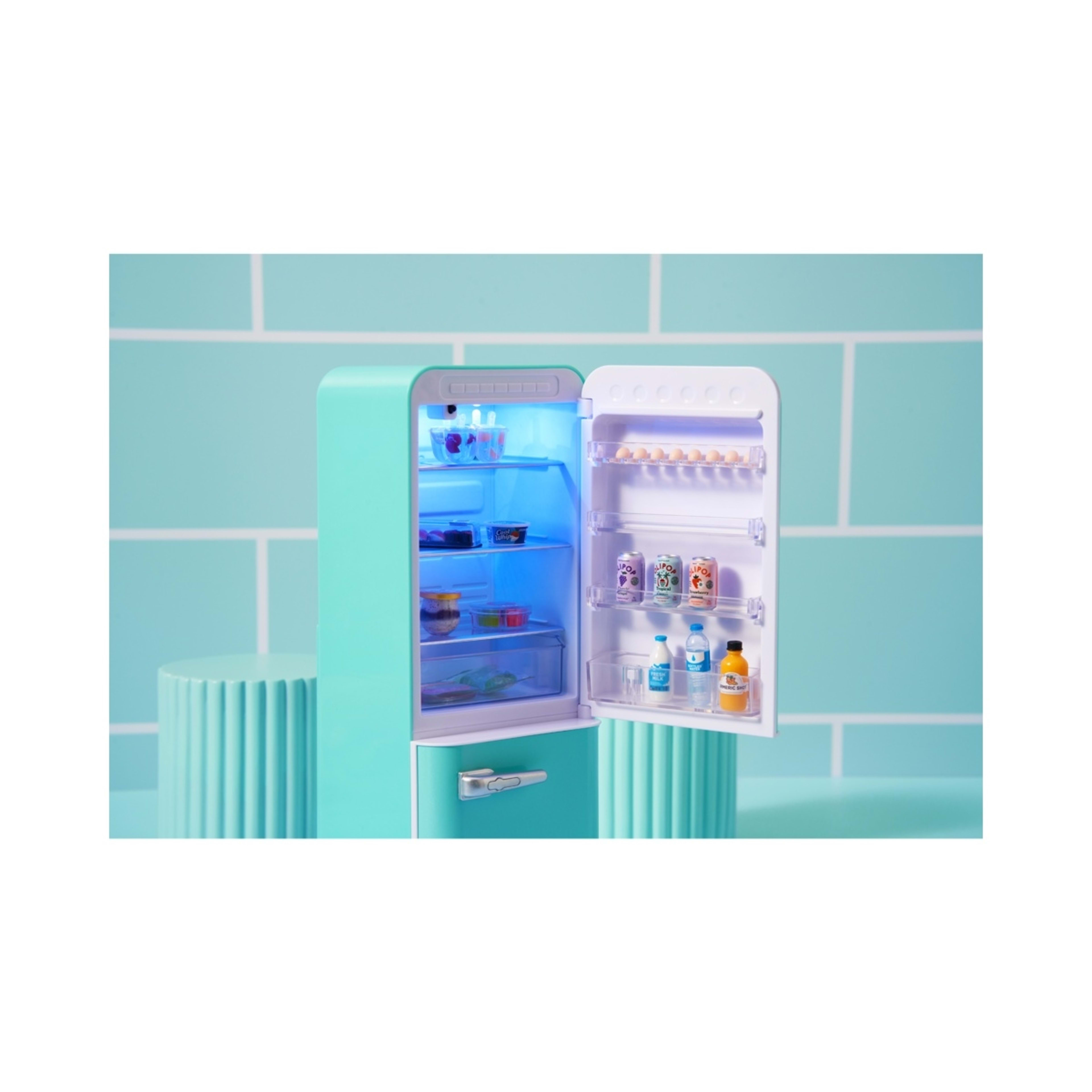 7 5 Piece Zuru Mini Brands Mini Minis Fill the Fridge Playset, 7 of 11