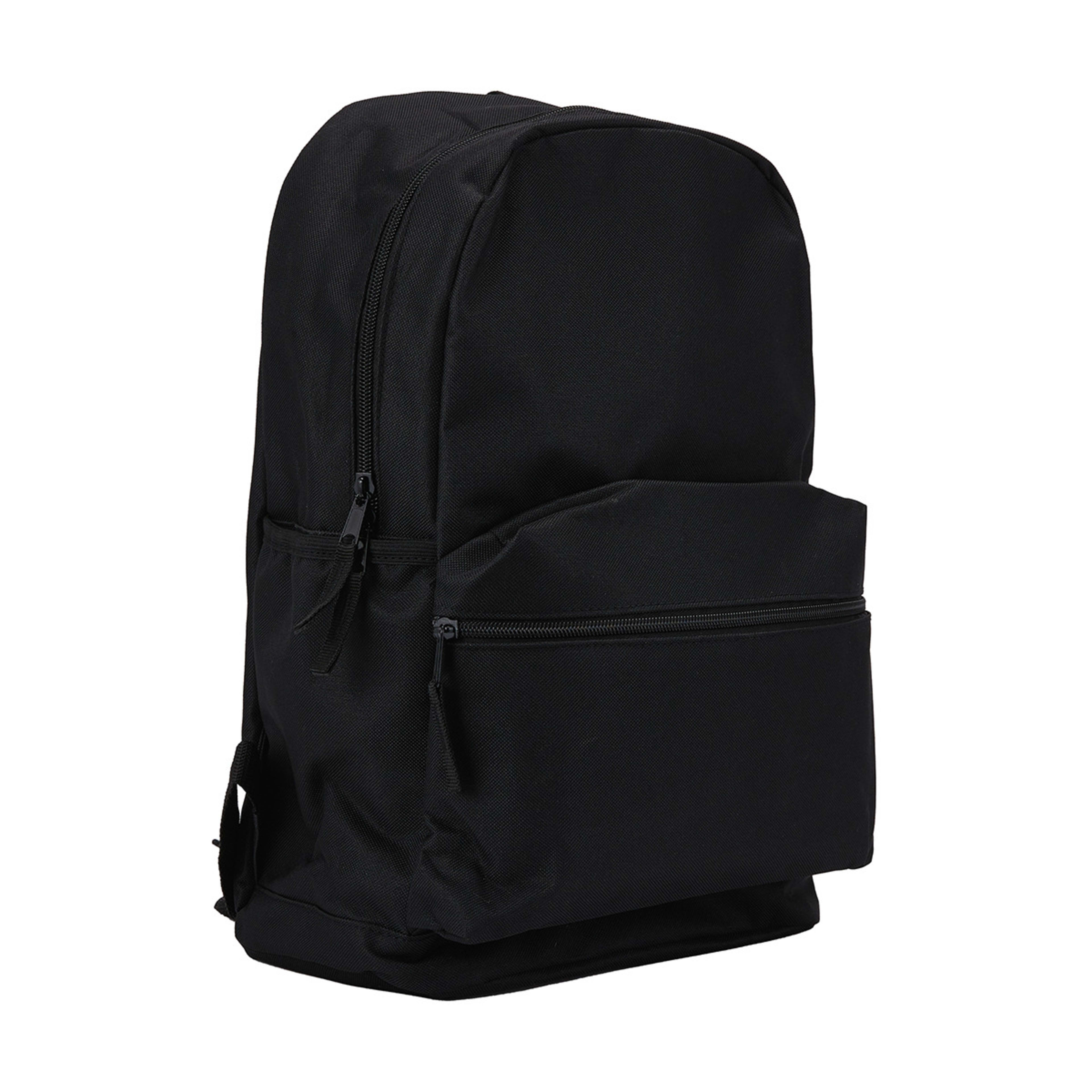 12.4L Classic Everyday Backpack - Black - Kmart