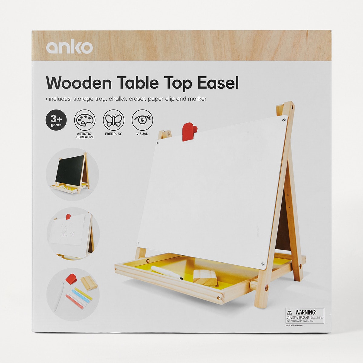 Wooden Table Top Easel Kmart