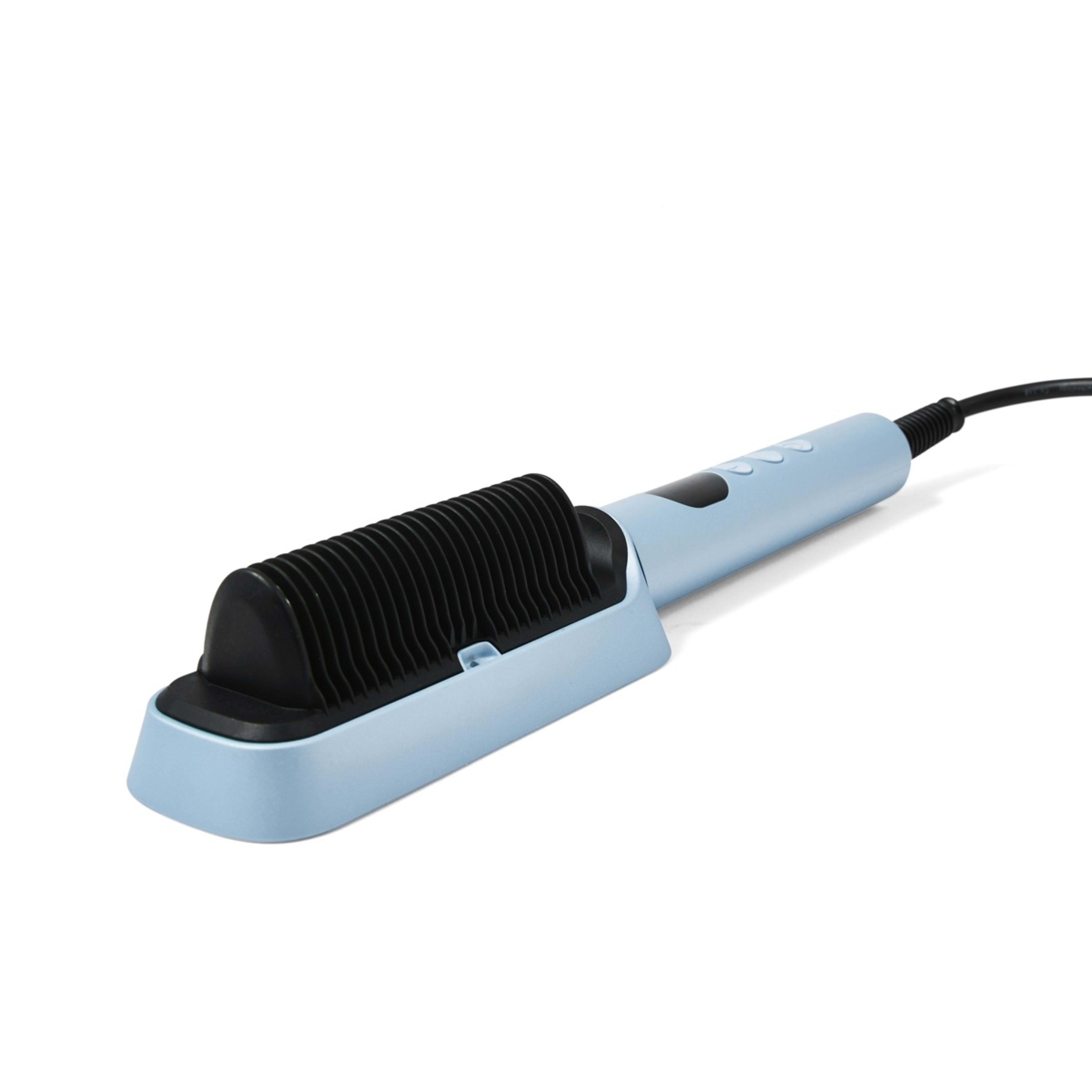 3 Straightening Comb - Blue, 3 of 8