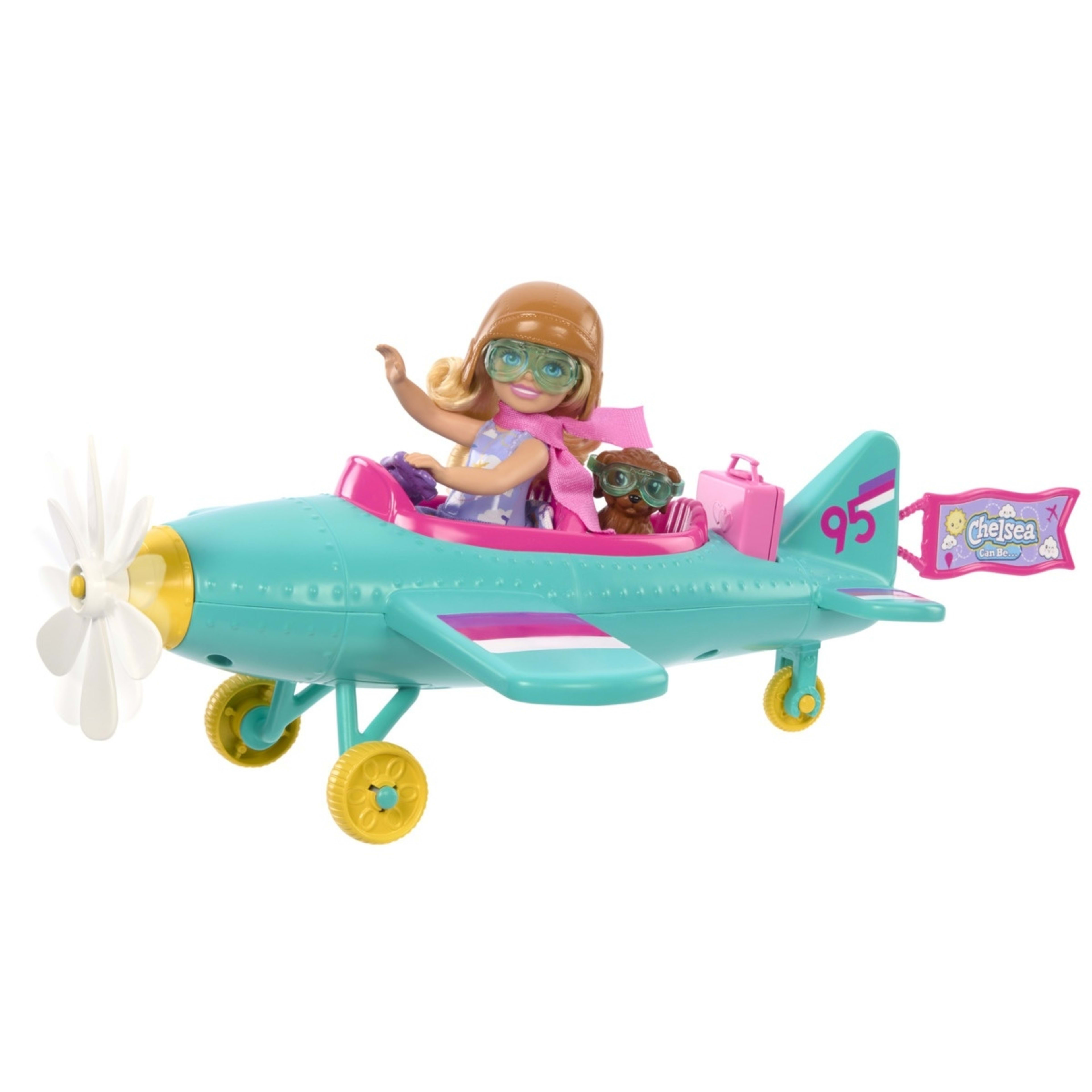 2 Barbie Chelsea Can Be… Plane Doll and Playset, 2 of 6