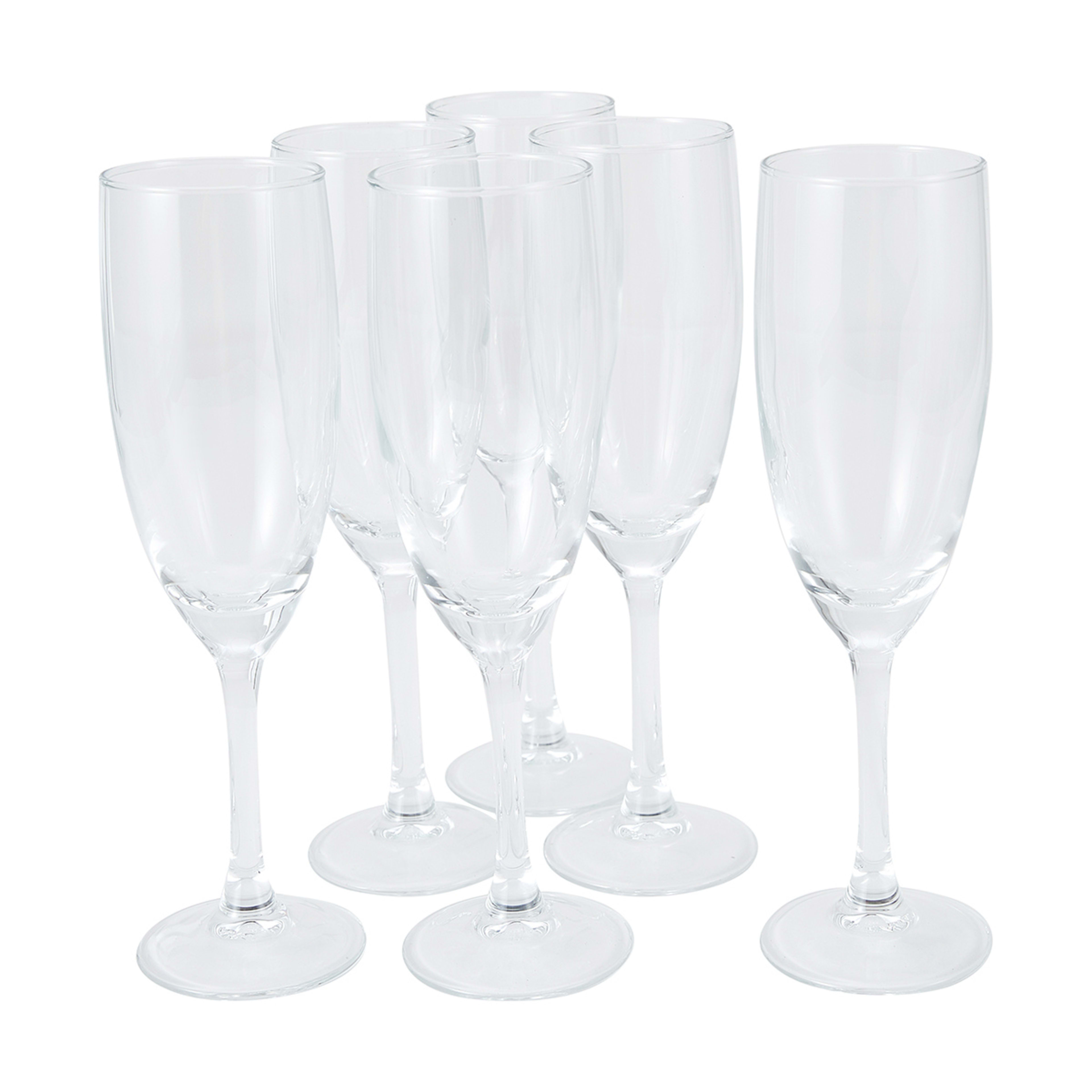 6 Everyday Flute Glasses Kmart