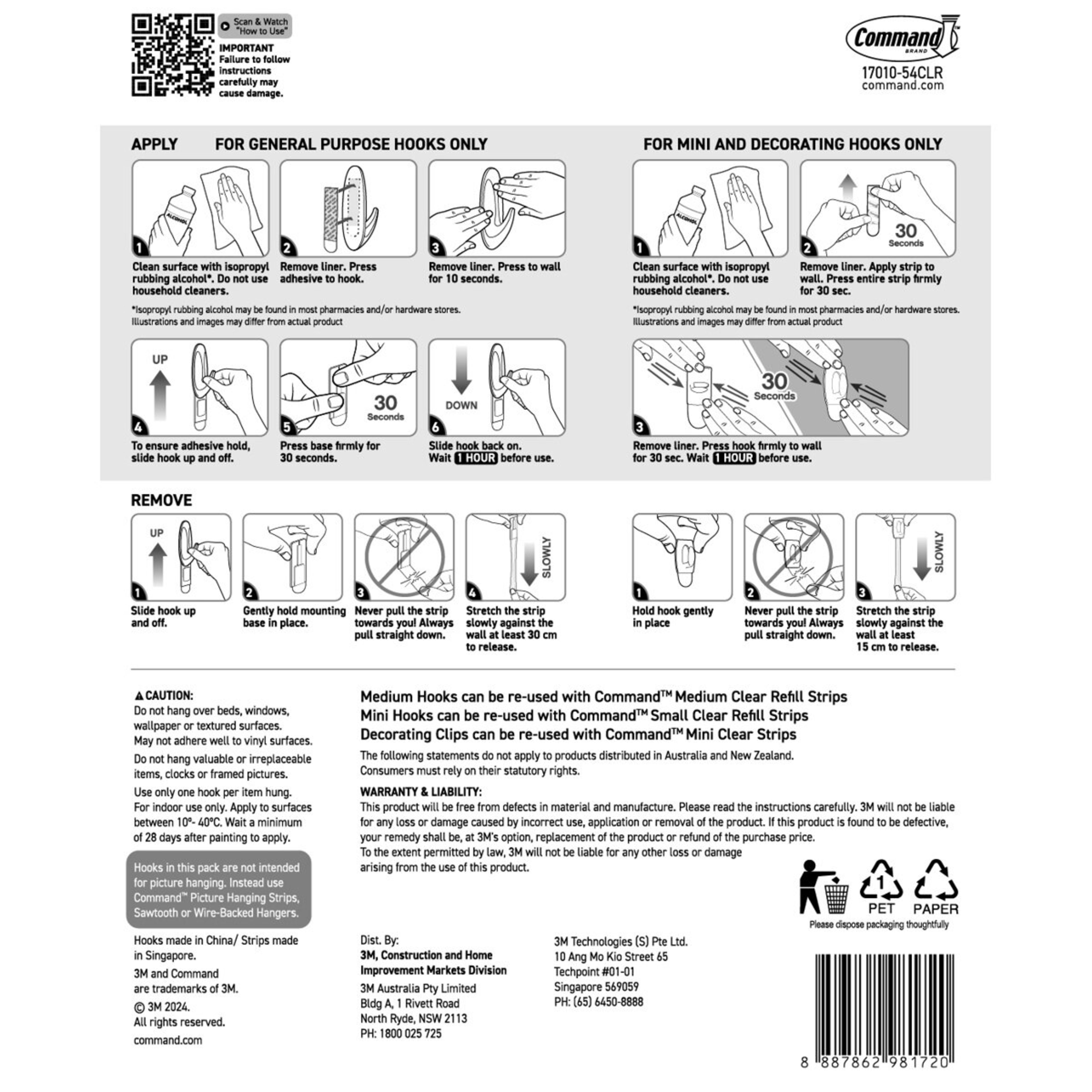 2 100 Pack 3M Command Command Festive Hooks, 2 of 2