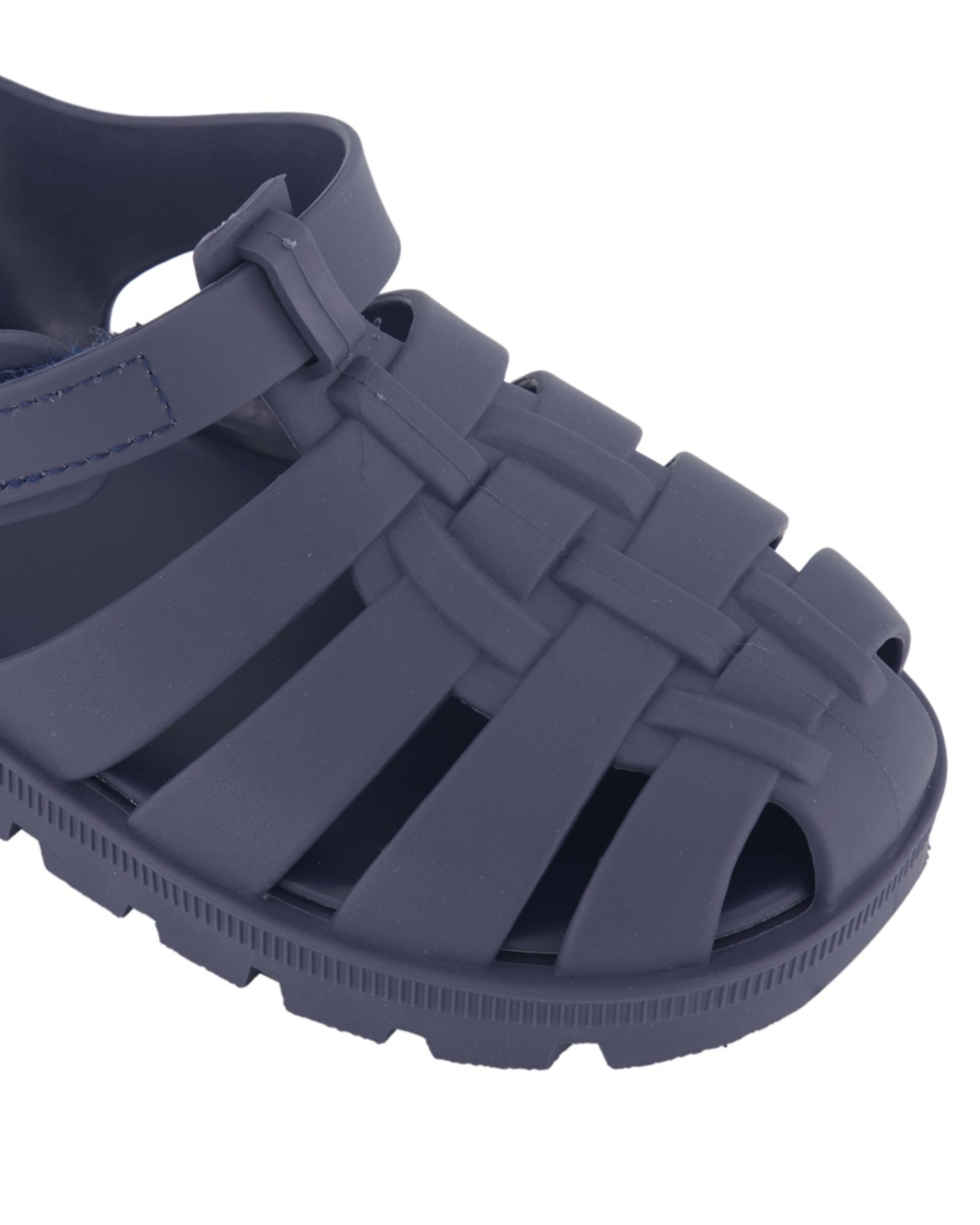 4 Junior Jelly Sandals DRESS BLUE, 4 of 4