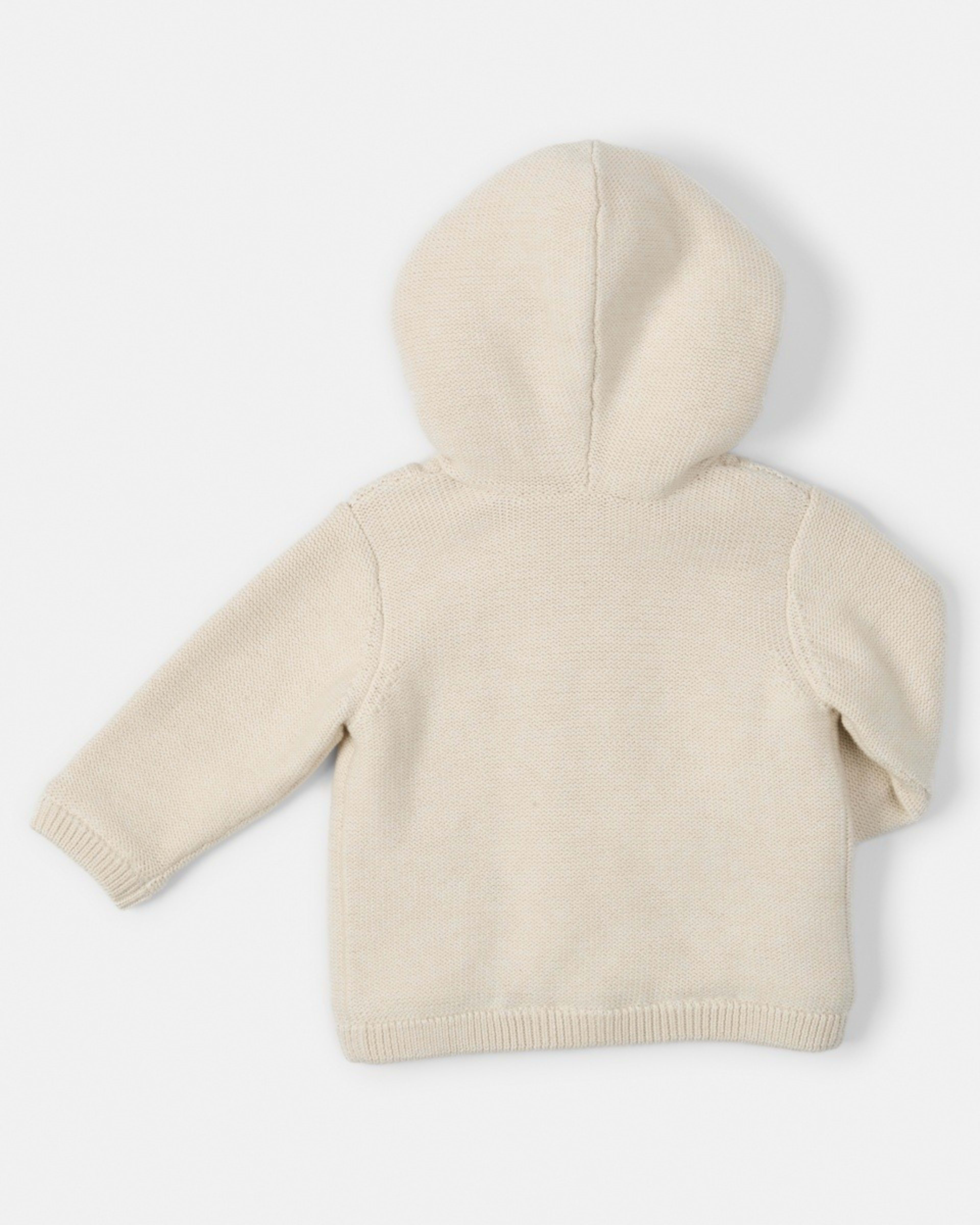 2 Sherpa Cable Cardigan Hony Marle, 2 of 3
