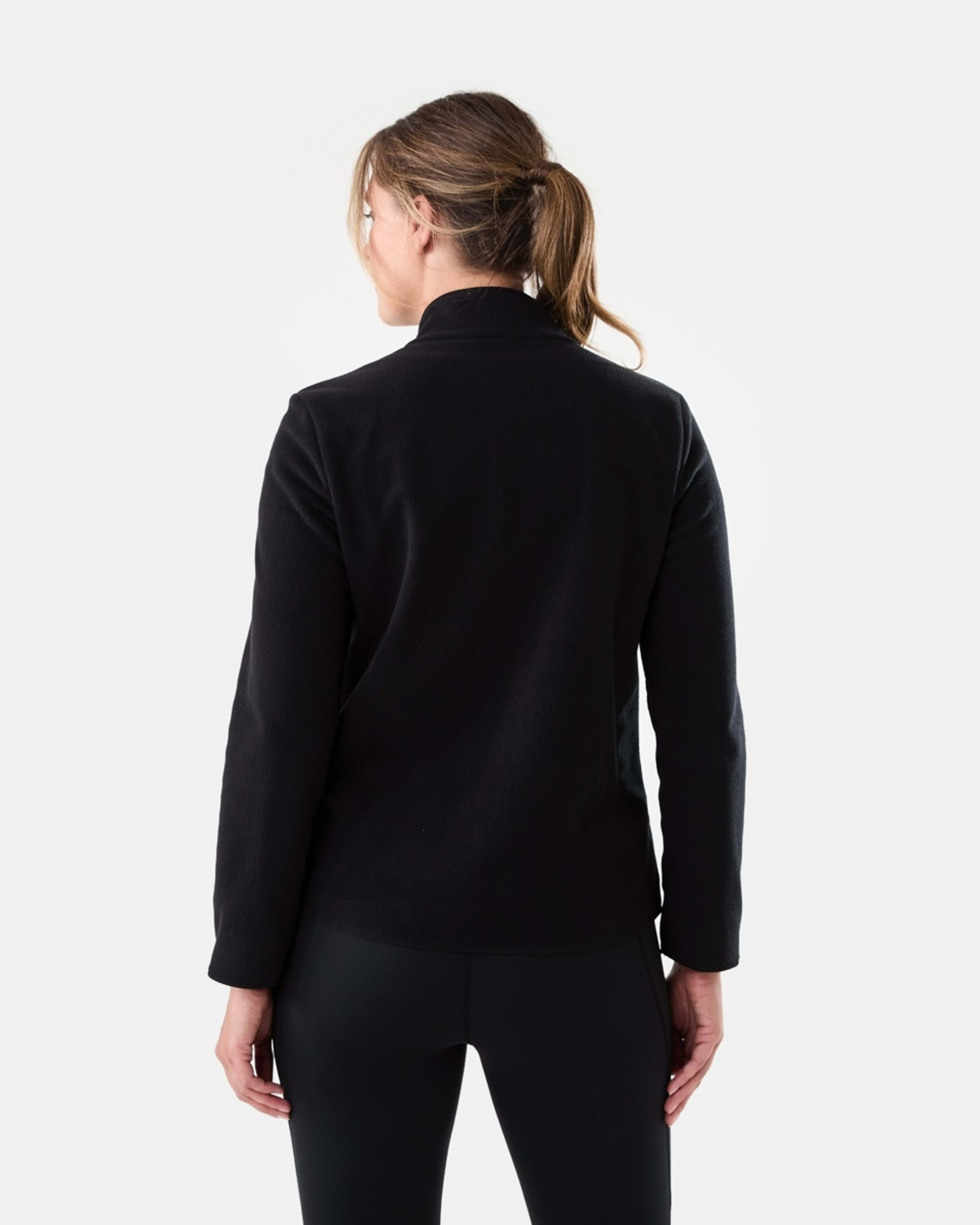 4 Outdoor Polar Fleece Jacket Black, 4 of 7