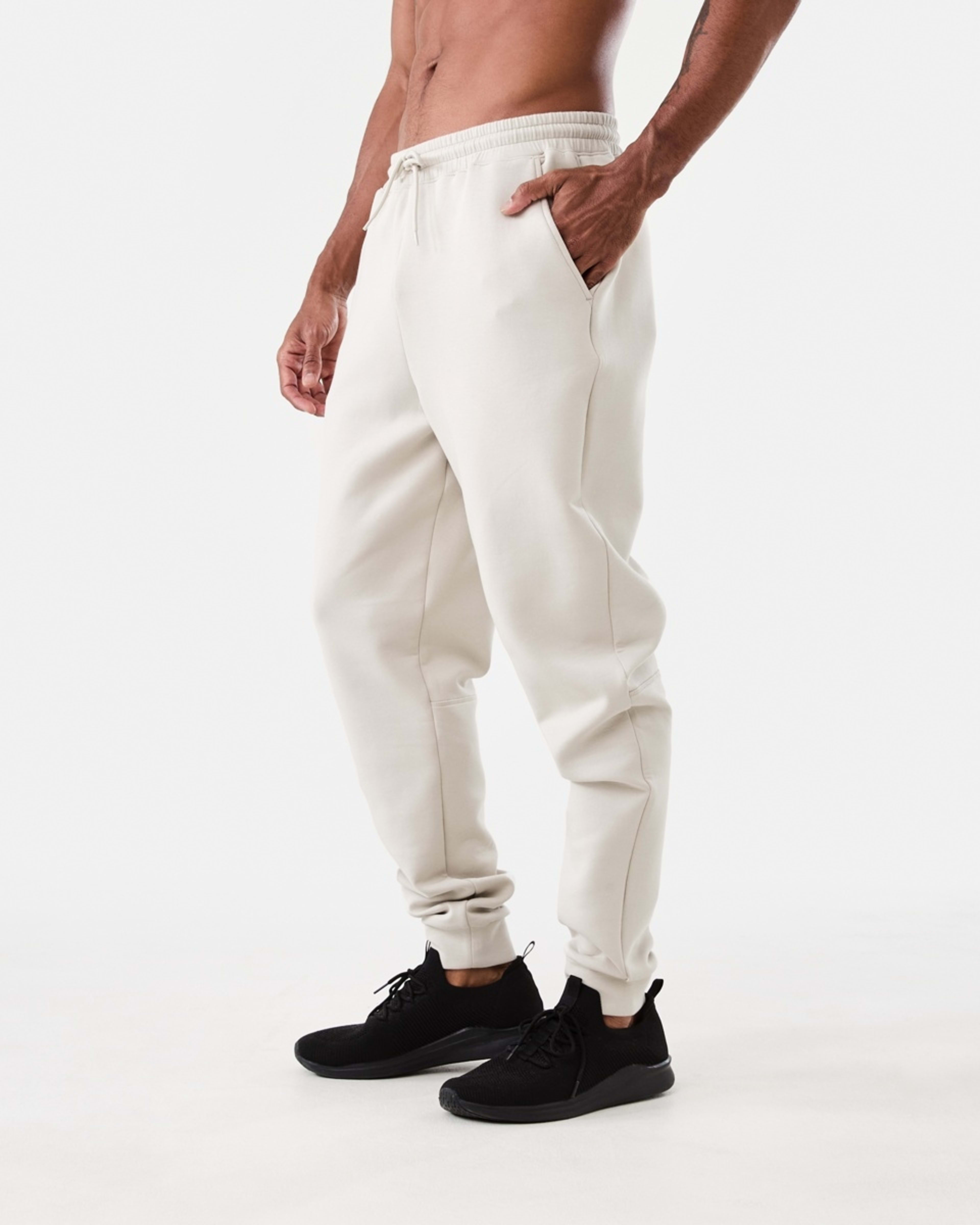2 Active Mens Scuba Trackpants SILVER LINING, 2 of 5