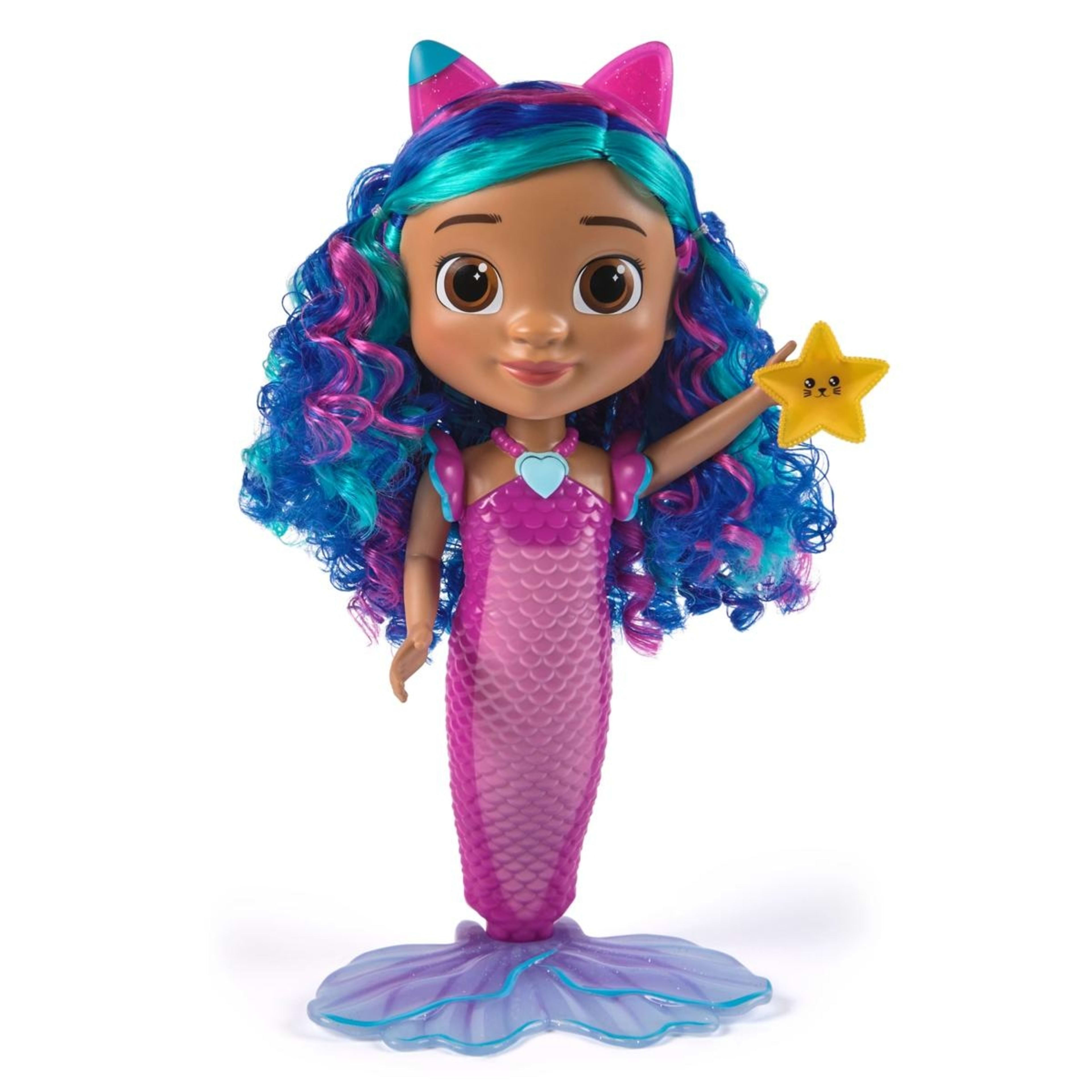 4 Gabby's Dollhouse: The Movie: Sing and Shine Mermaid Gabby, 4 of 6