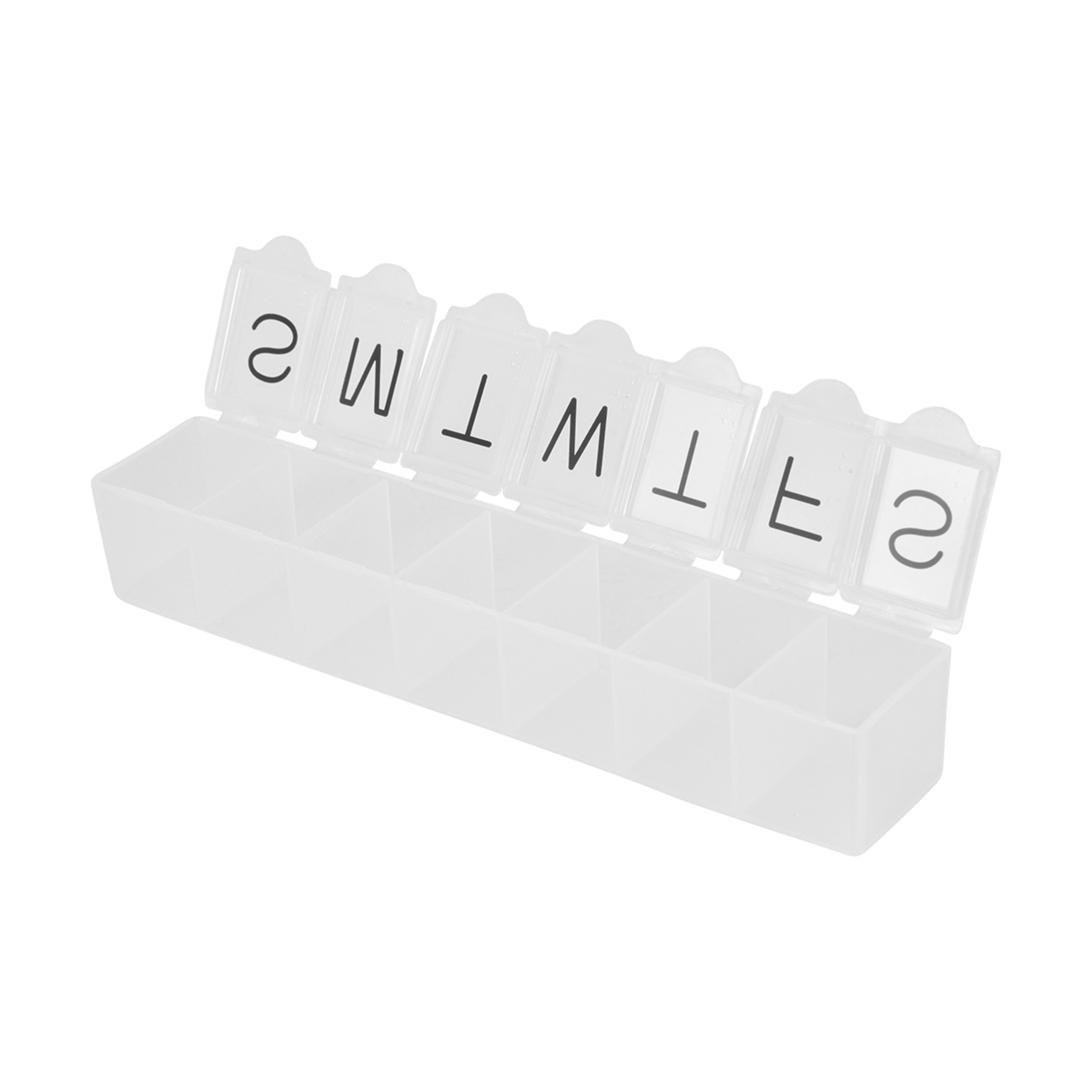 2 OXX Travel 7-Day Pill Organiser - White, 2 of 8