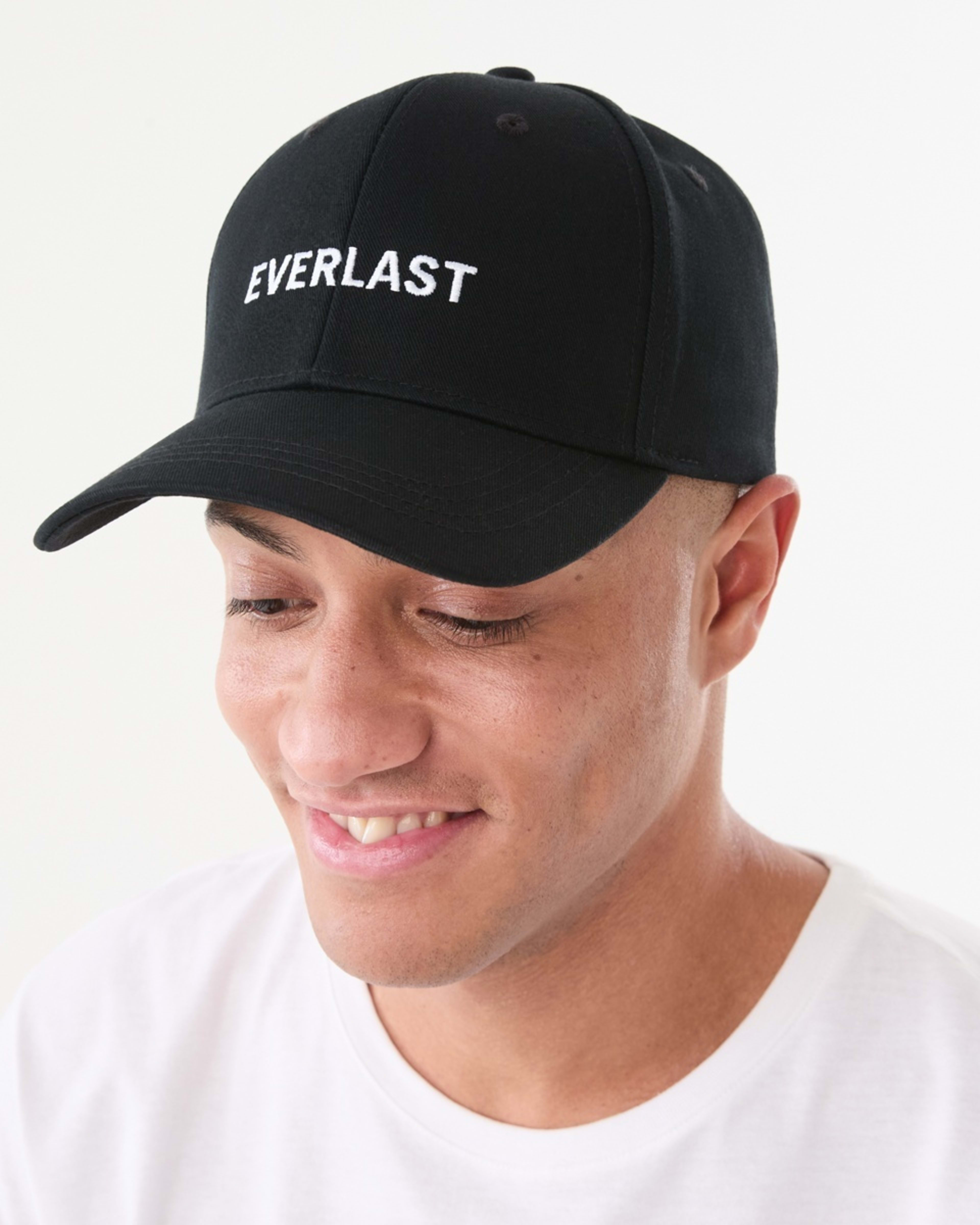4 Everlast Mens Classic Cap EVERLAST BLACK, 4 of 4