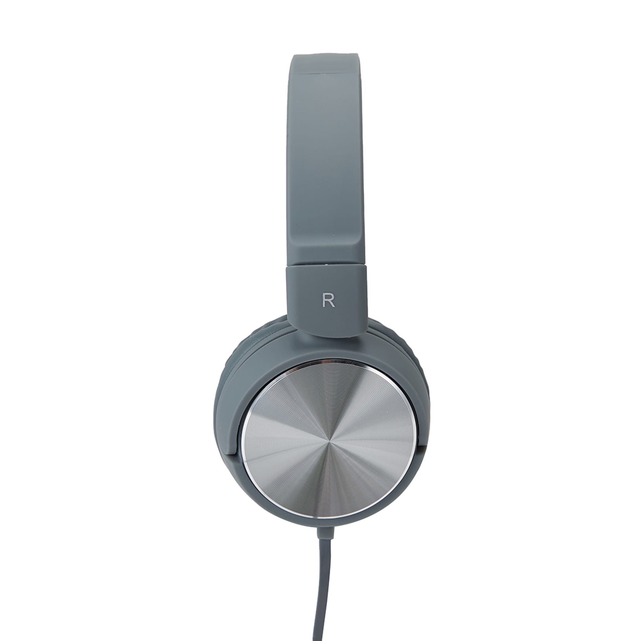 OnEar Wired Headphones Silver Look Kmart