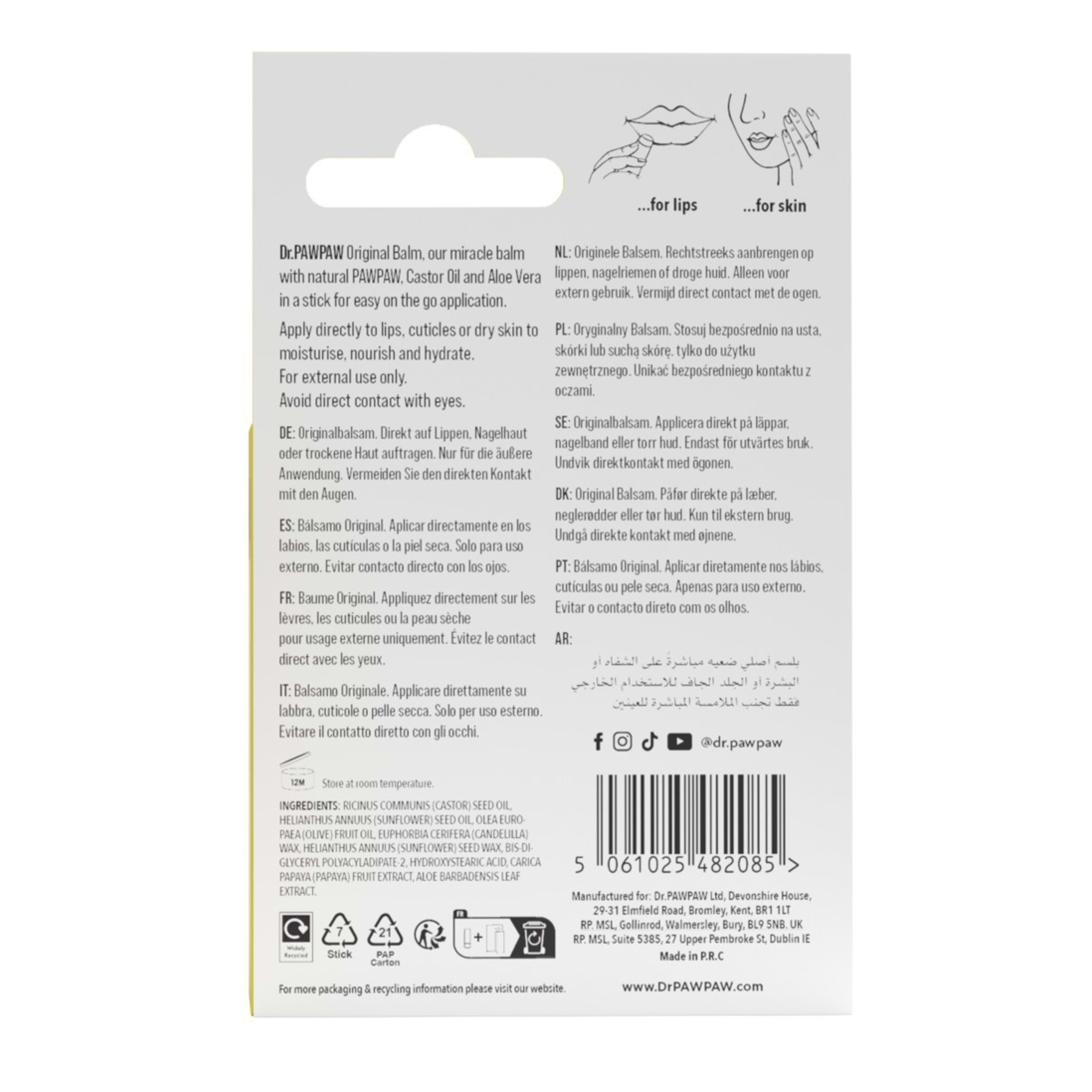 2 Dr. PAWPAW Original Balm Stick, 2 of 2