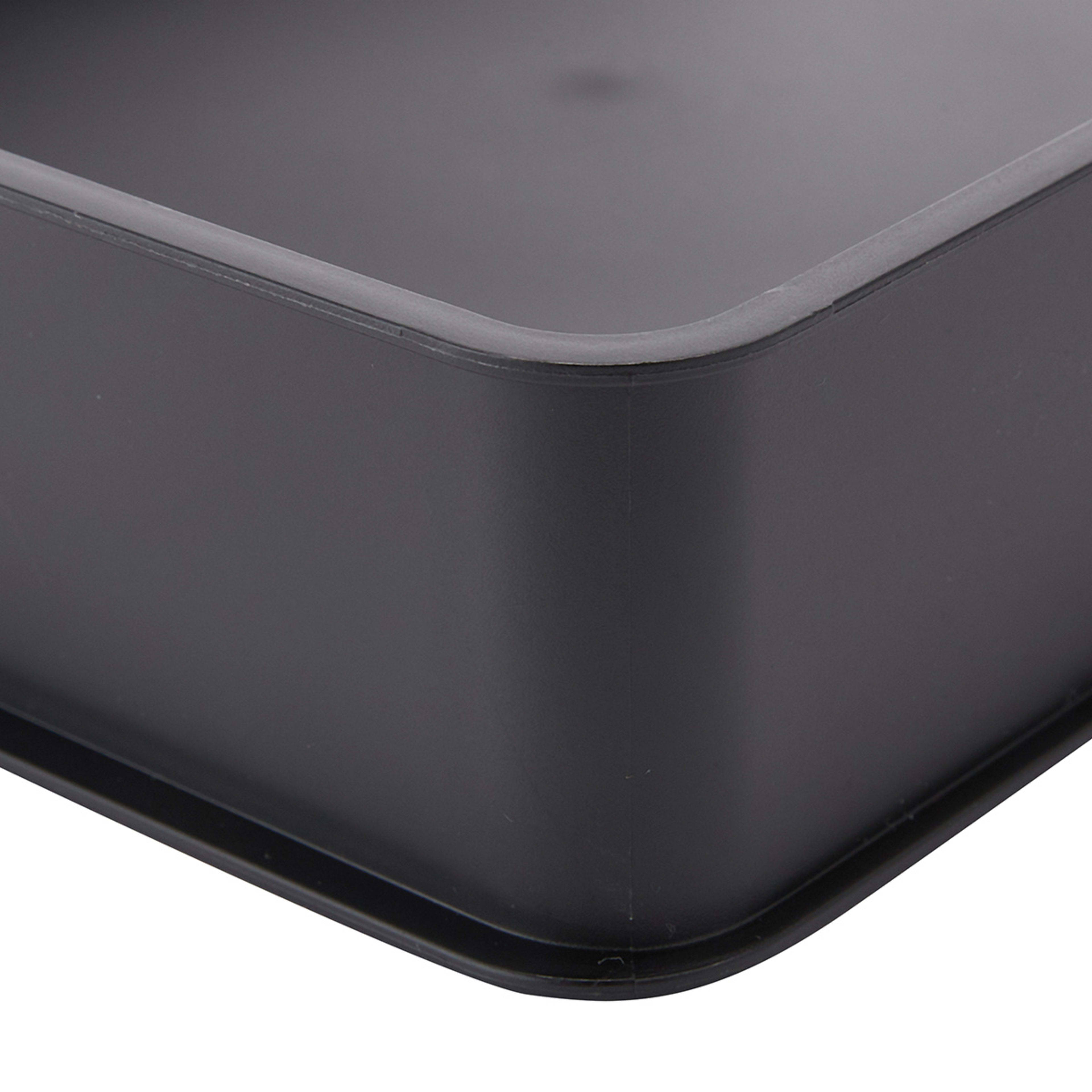 6 Desk Tray - Black, 6 of 7