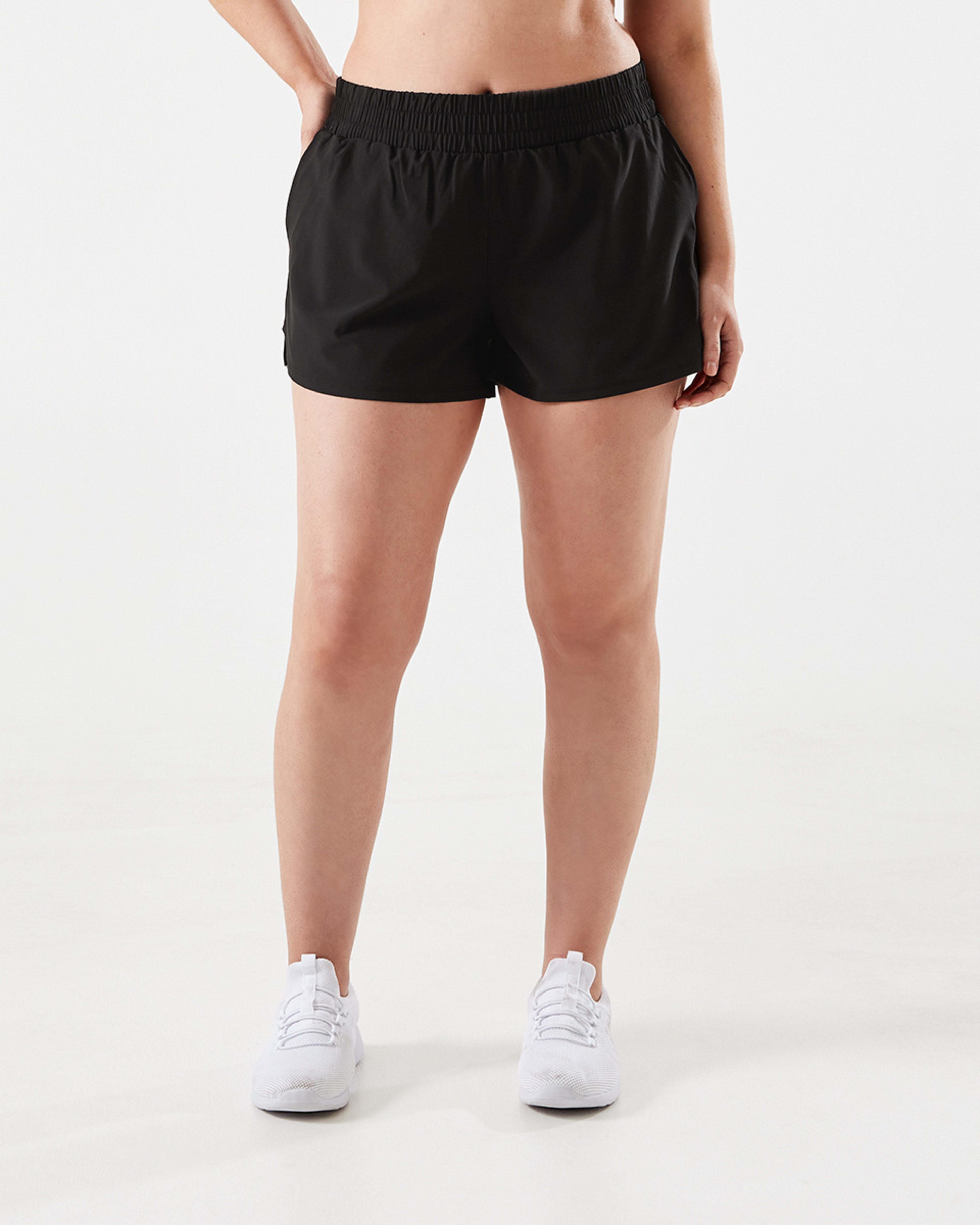 Active Womens Woven Layer Shorts Kmart