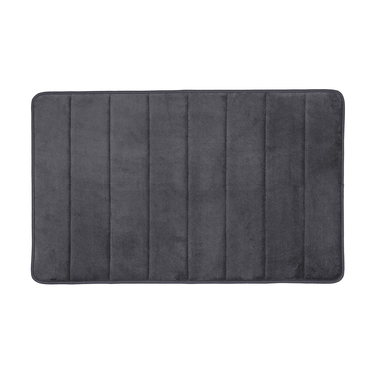 Memory Foam Bath Mat Ebony Kmart