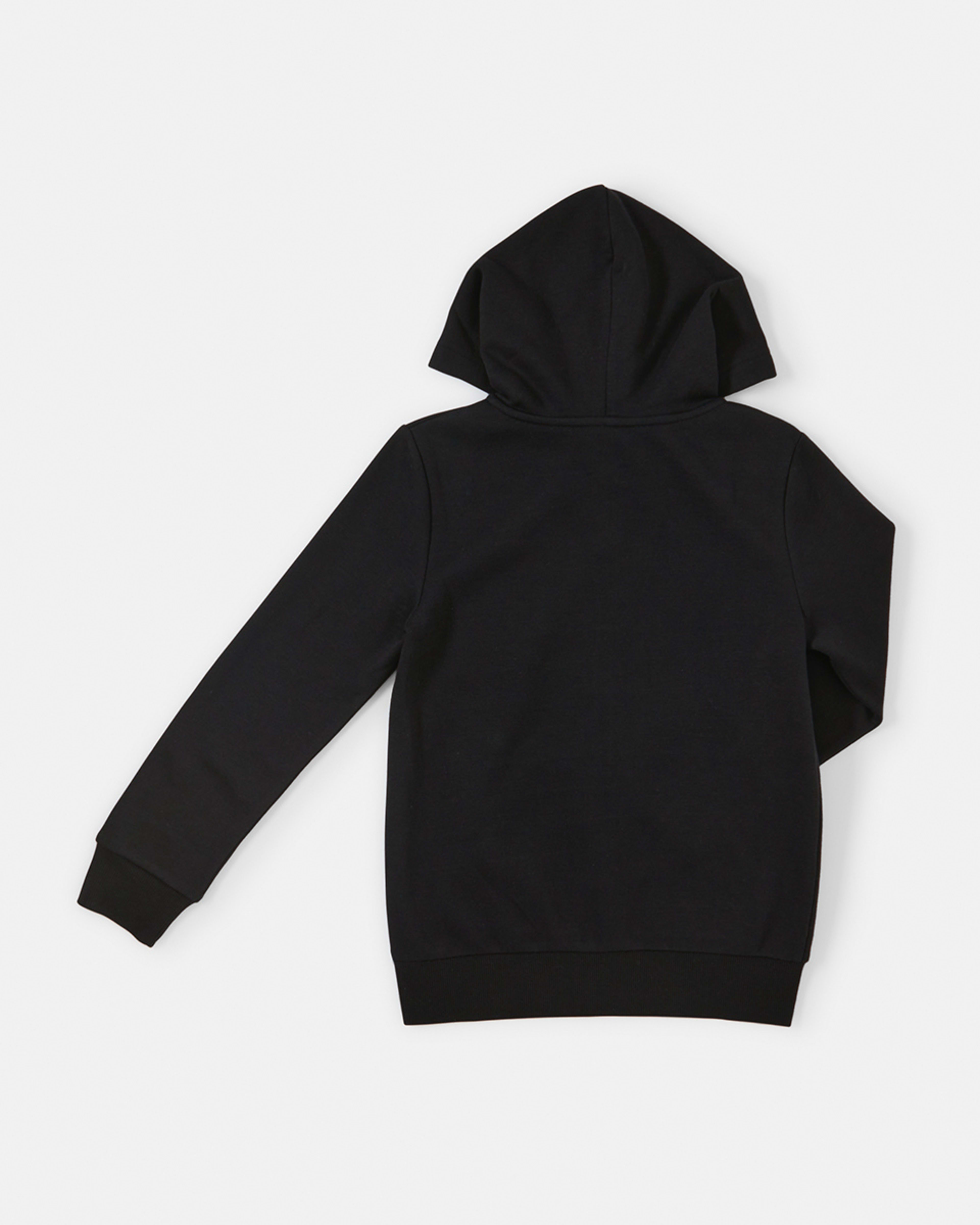 10 Basic Zip Through Hoodie Black, 10 of 10