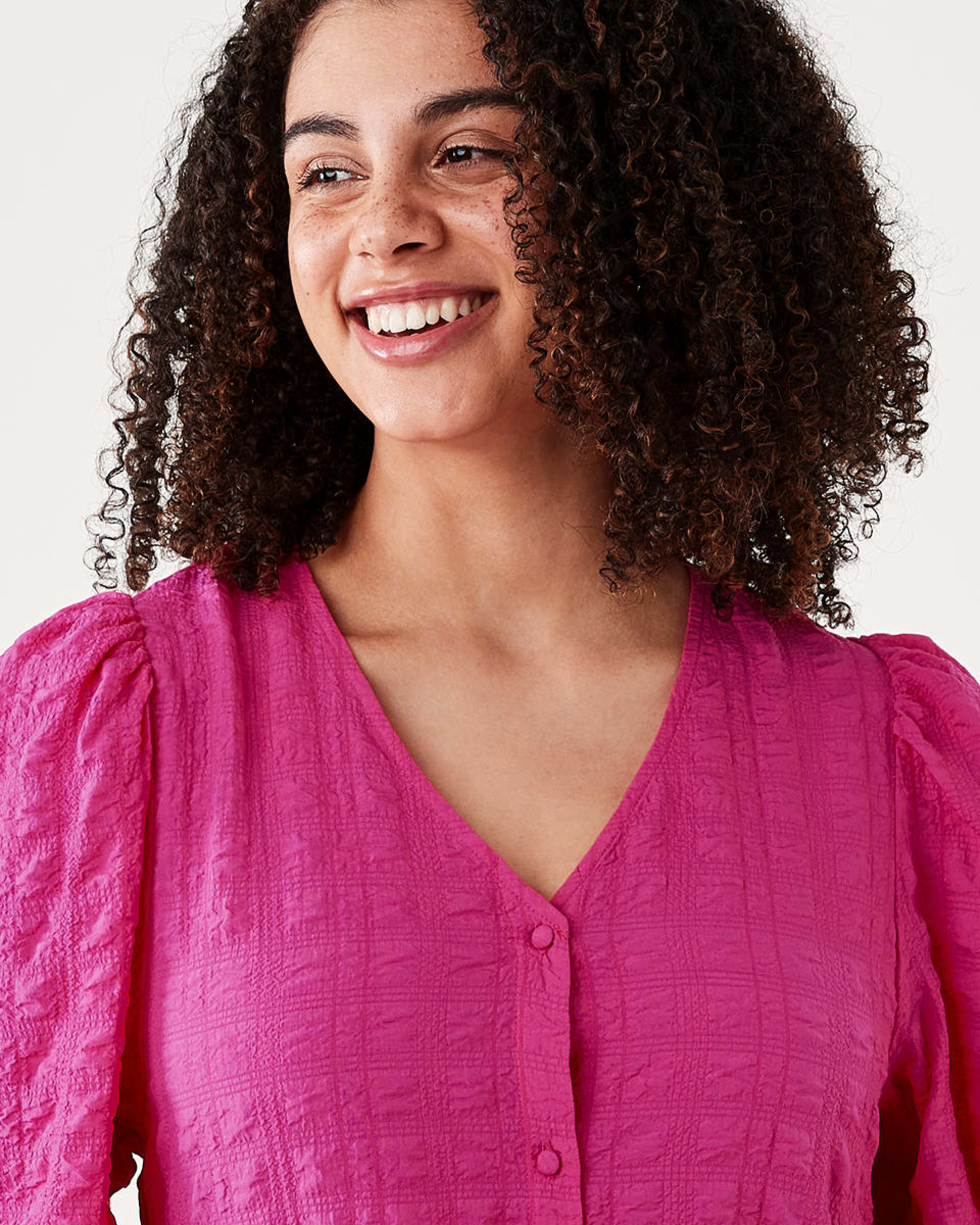 Short Sleeve Trapeze Midi Dress Kmart