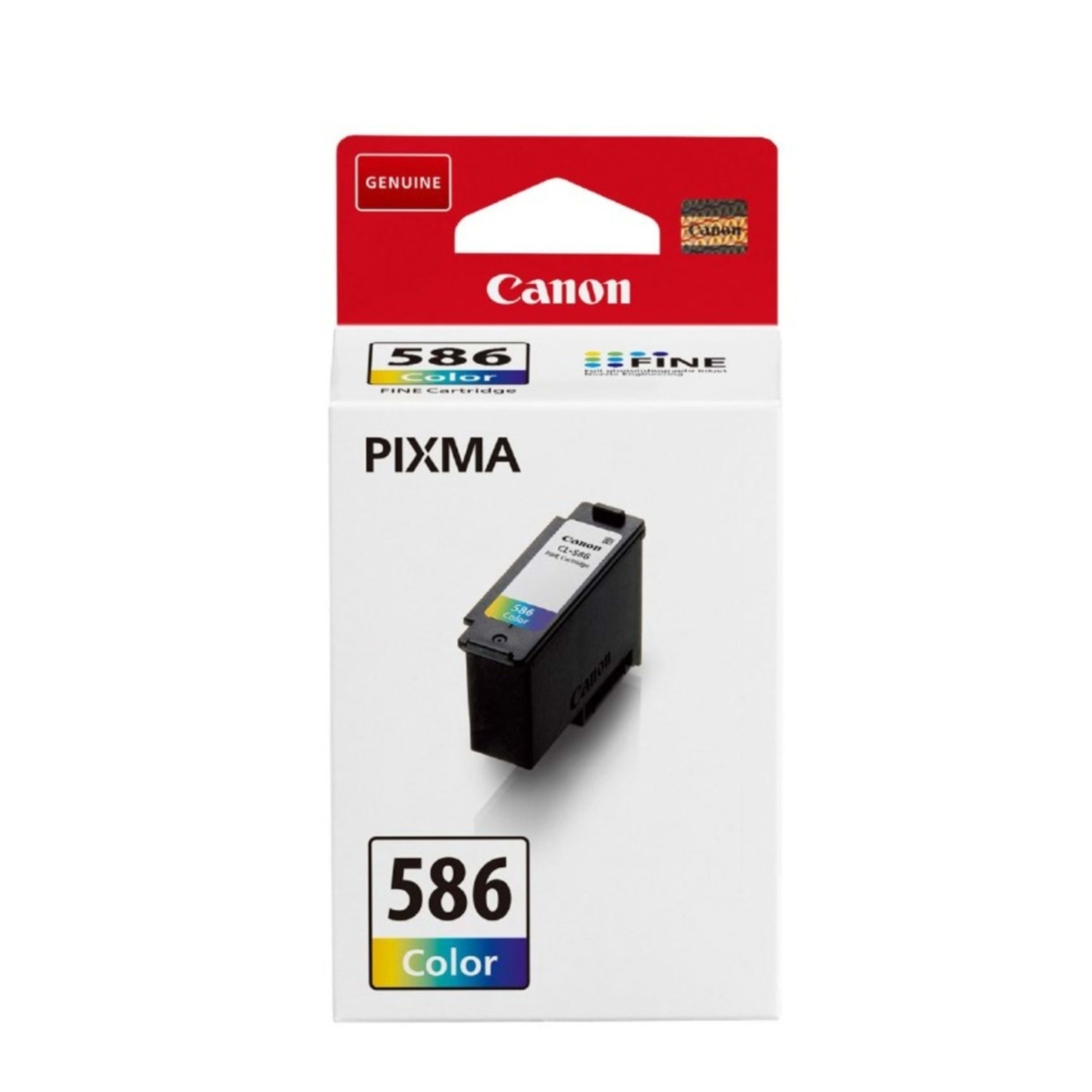1 Canon Pixma 586 Colour Fine Ink Cartridge - Tri Colour