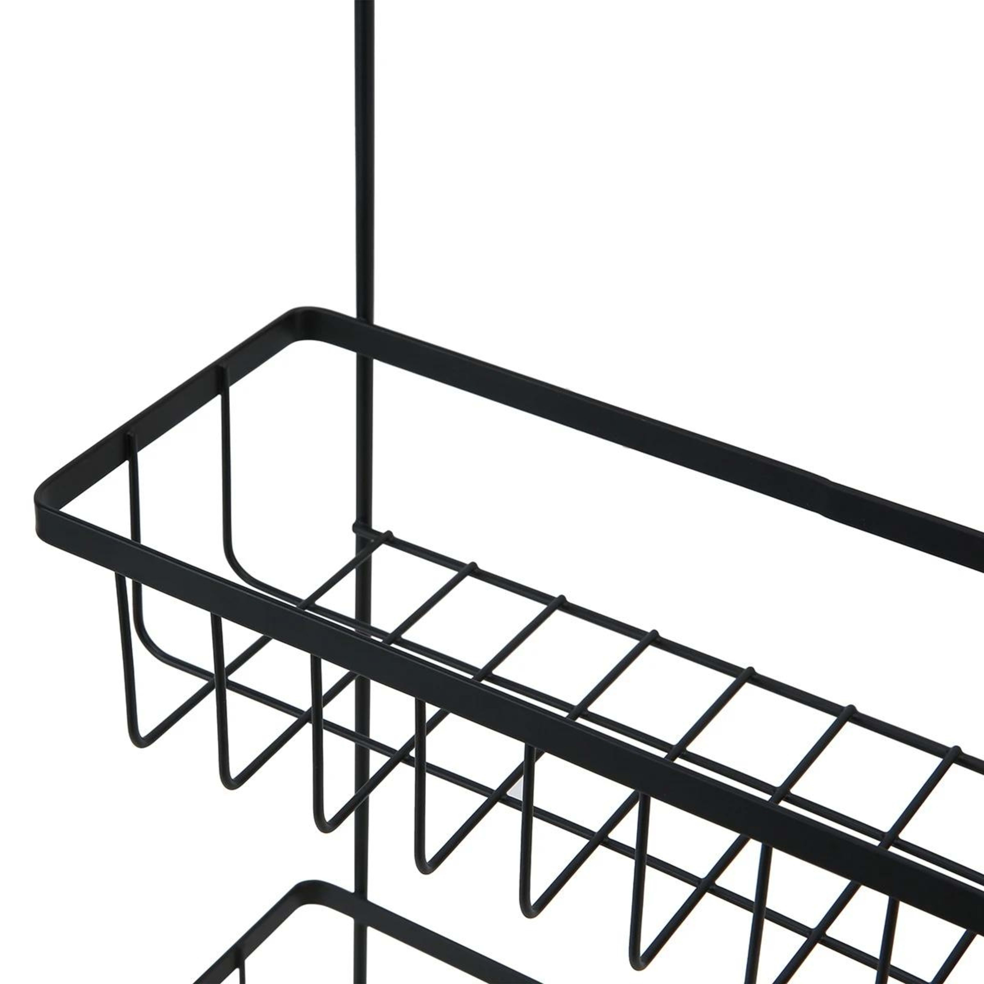 3 Black Shower Caddy, 3 of 4