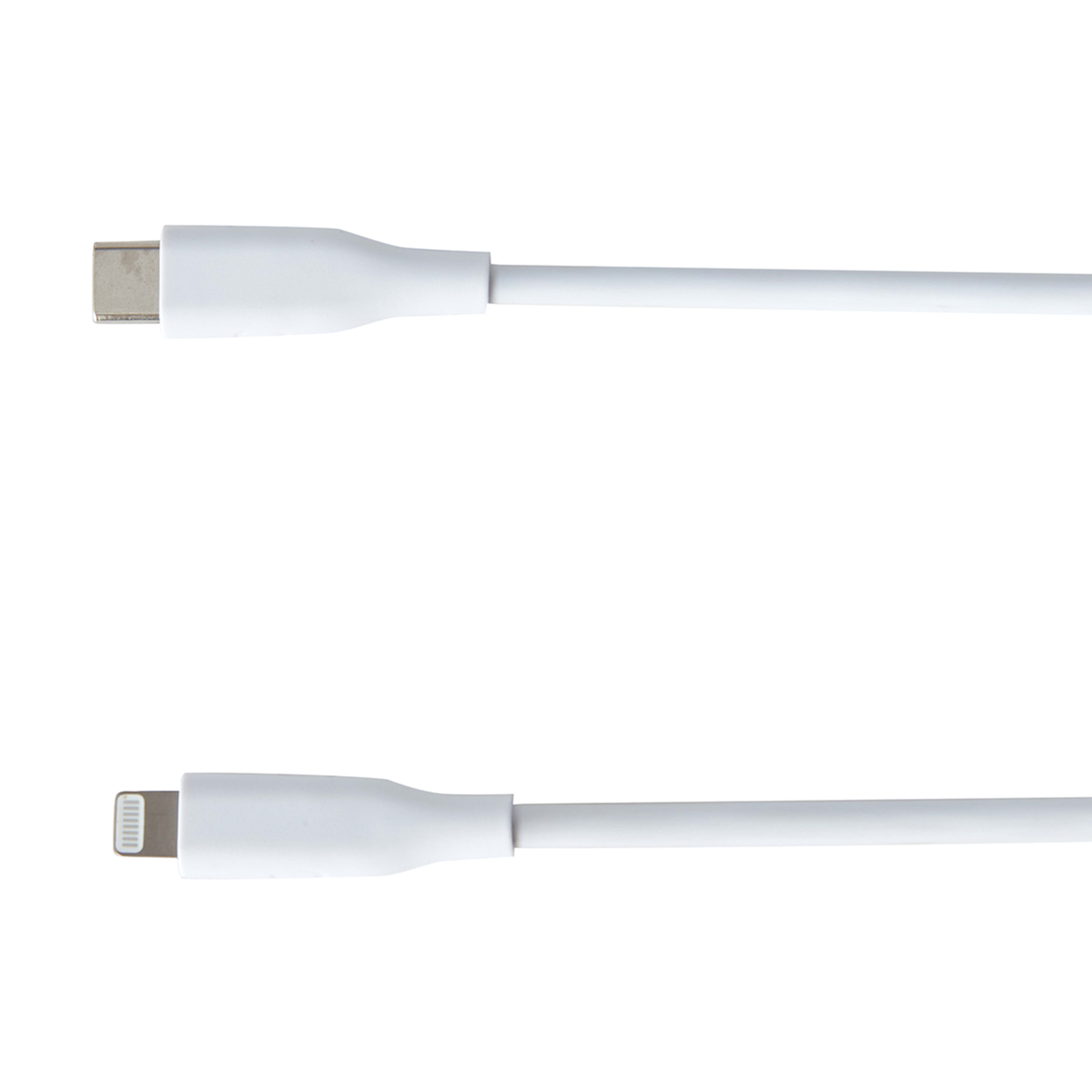 USBC Lightning Cable 2m, White Kmart