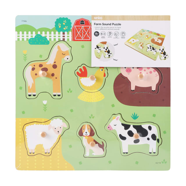 Farm Sounds Puzzle Kmart