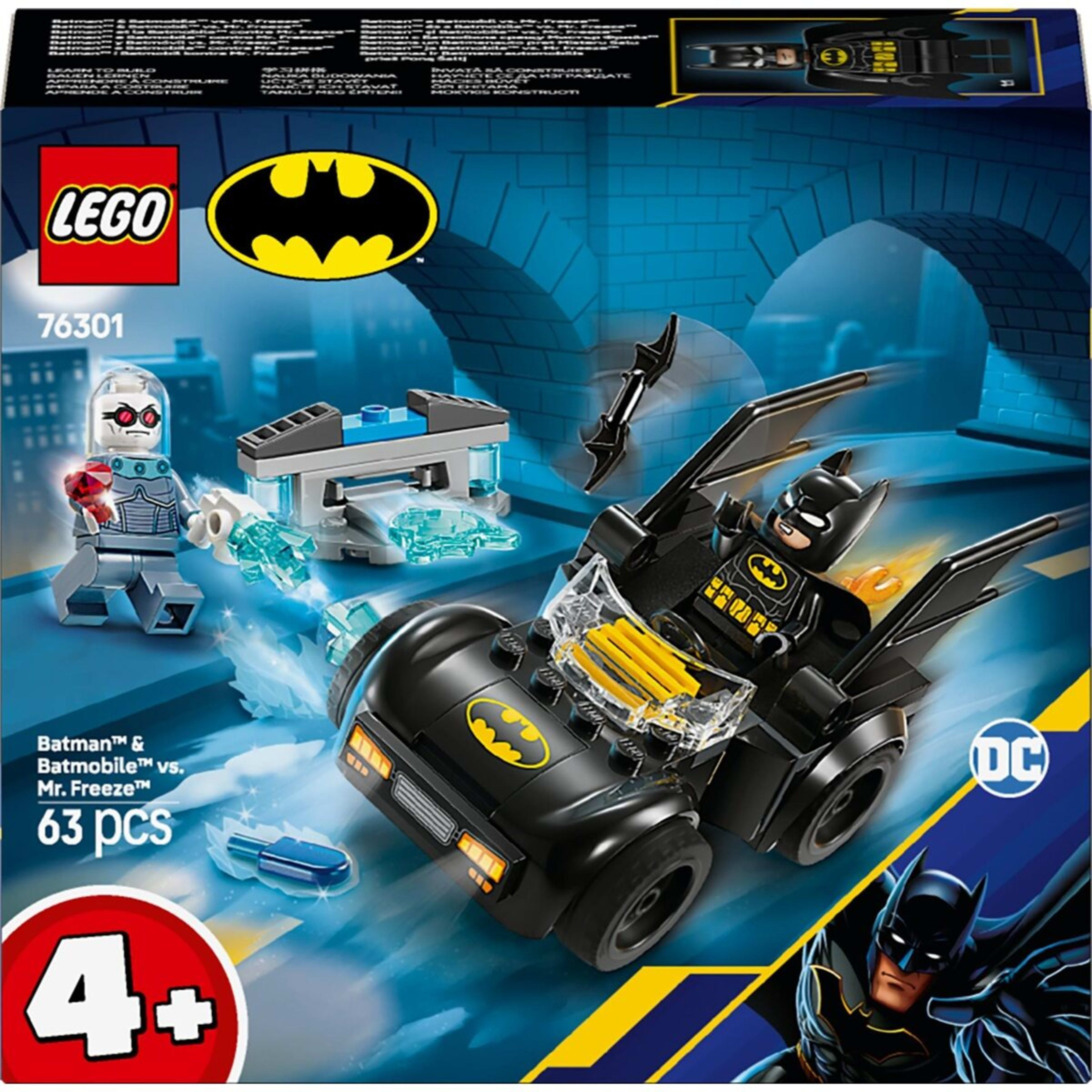 1 LEGO DC Batman: Batman & Batmobile vs. Mr. Freeze 76301, 1 of 10
