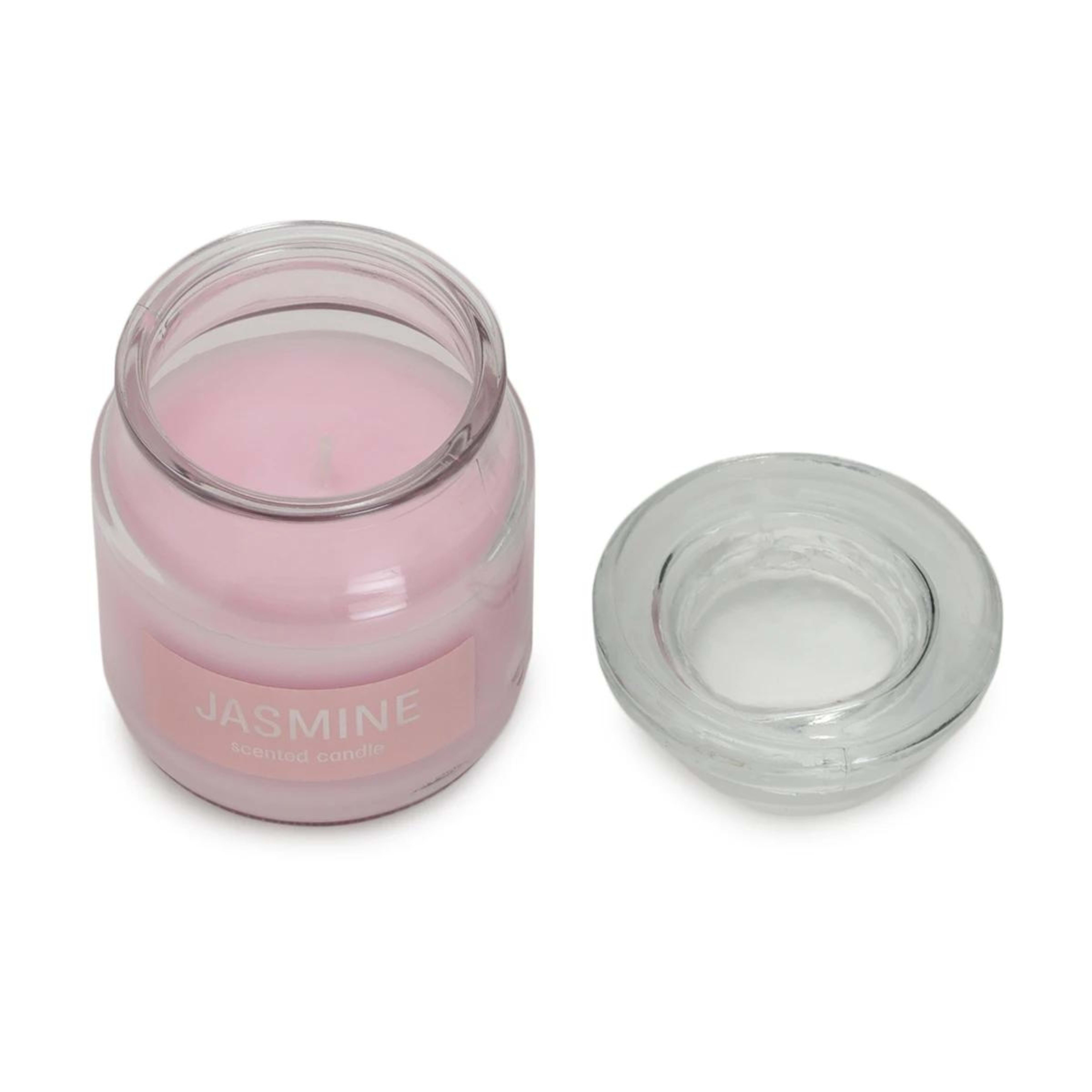 4 Jasmine Glass Jar Candle, 4 of 5