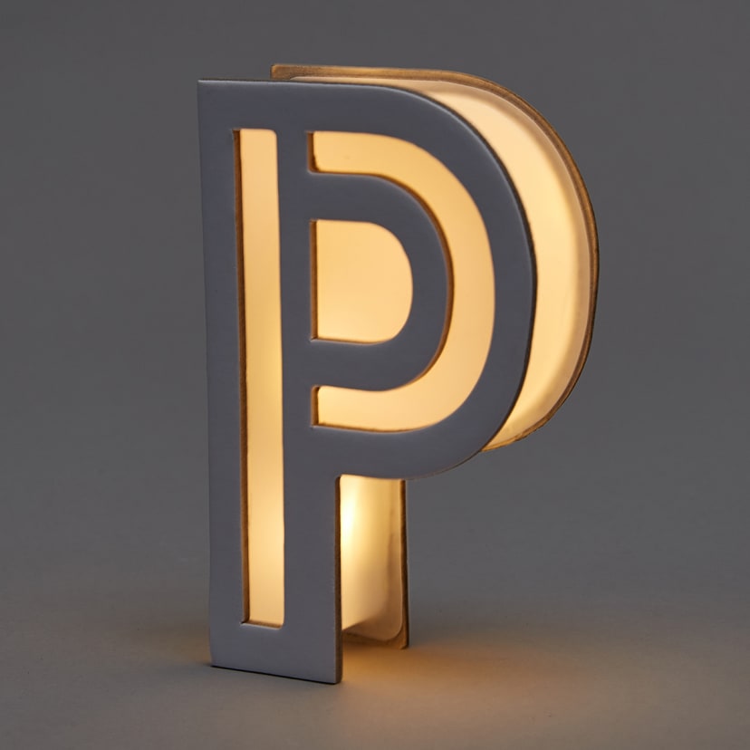 Light Up Letter P Kmart