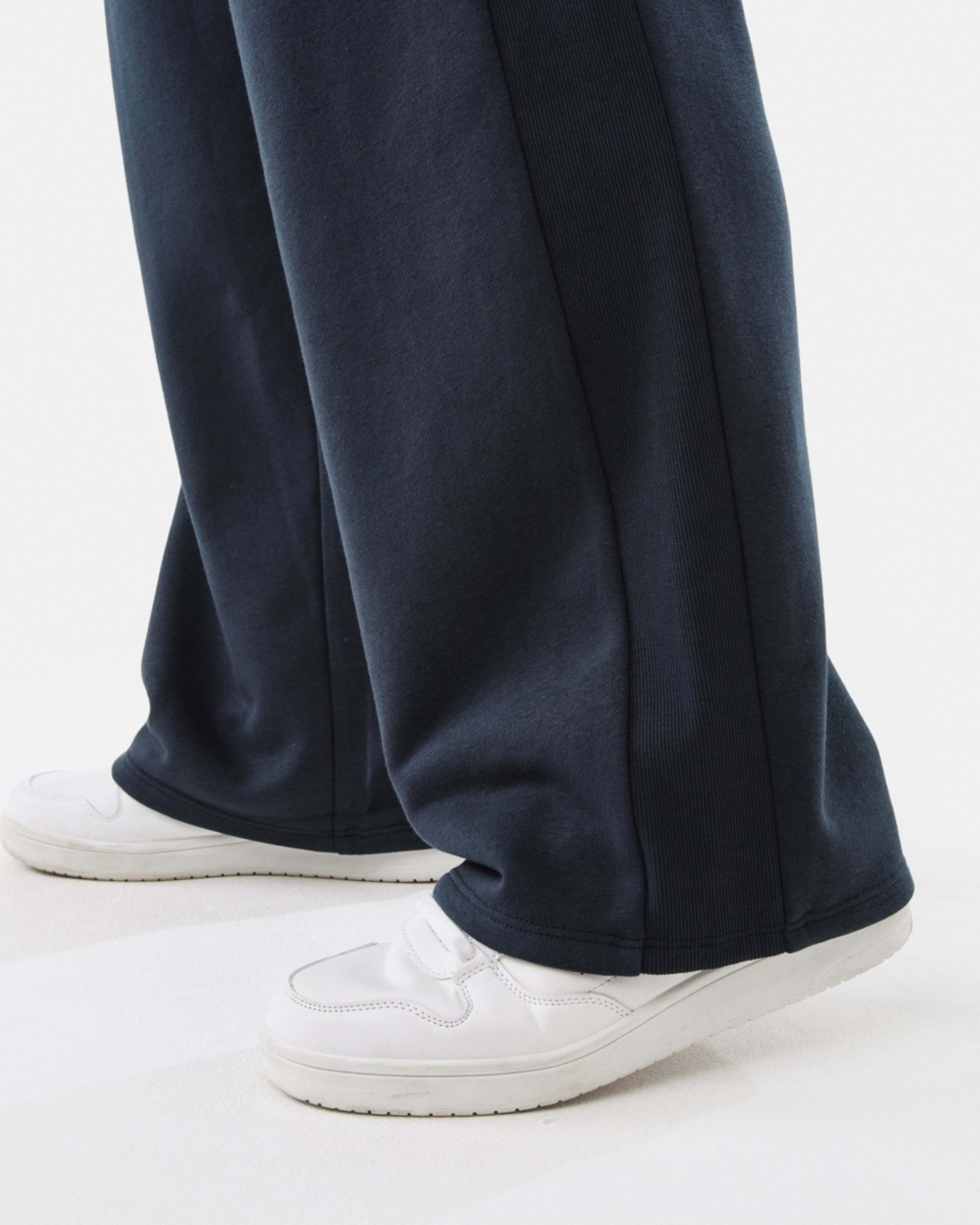 6 Active Womens Straight Leg Panel Trackpants Shade Navy, 6 of 6