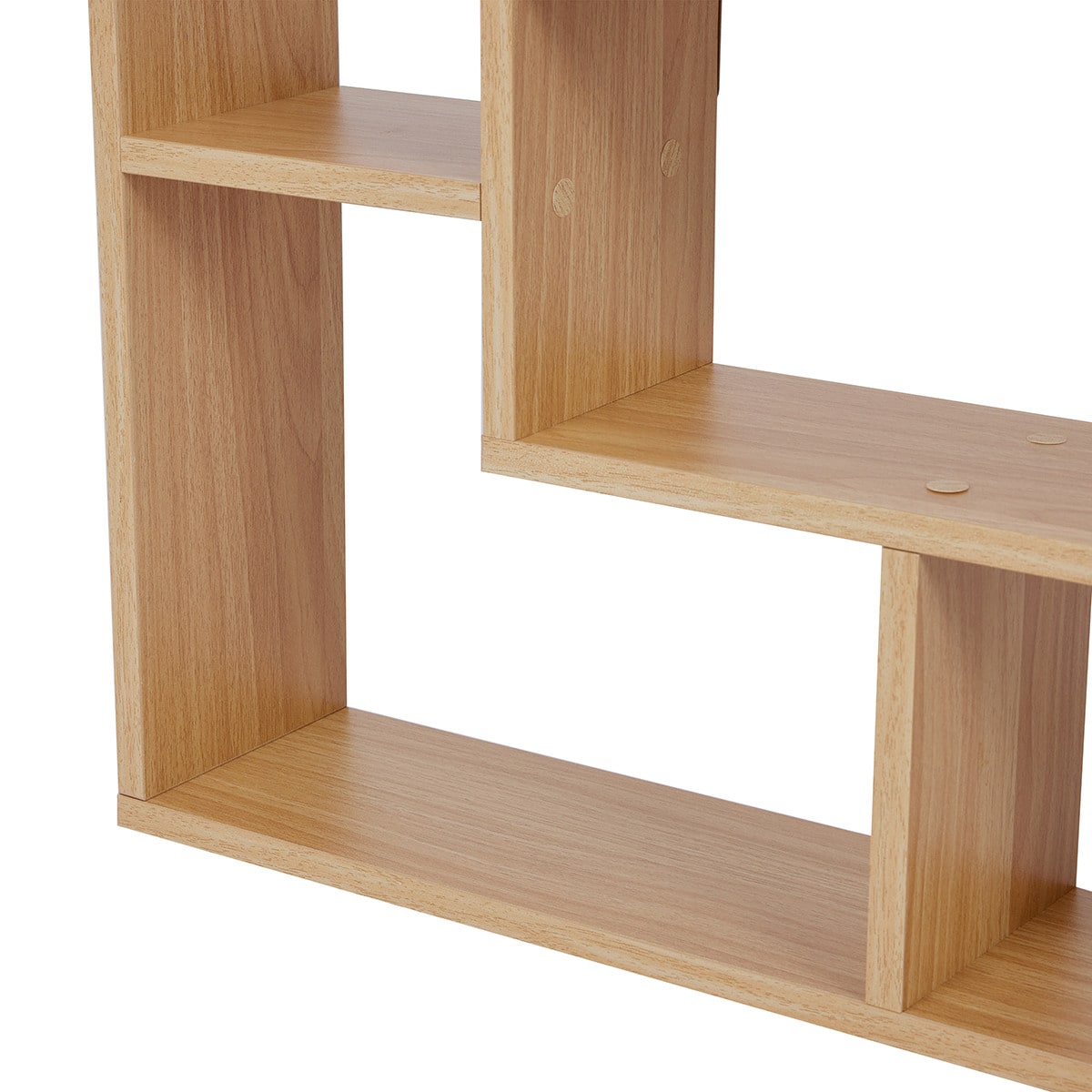 Oak Look Multi Section Shelf Kmart