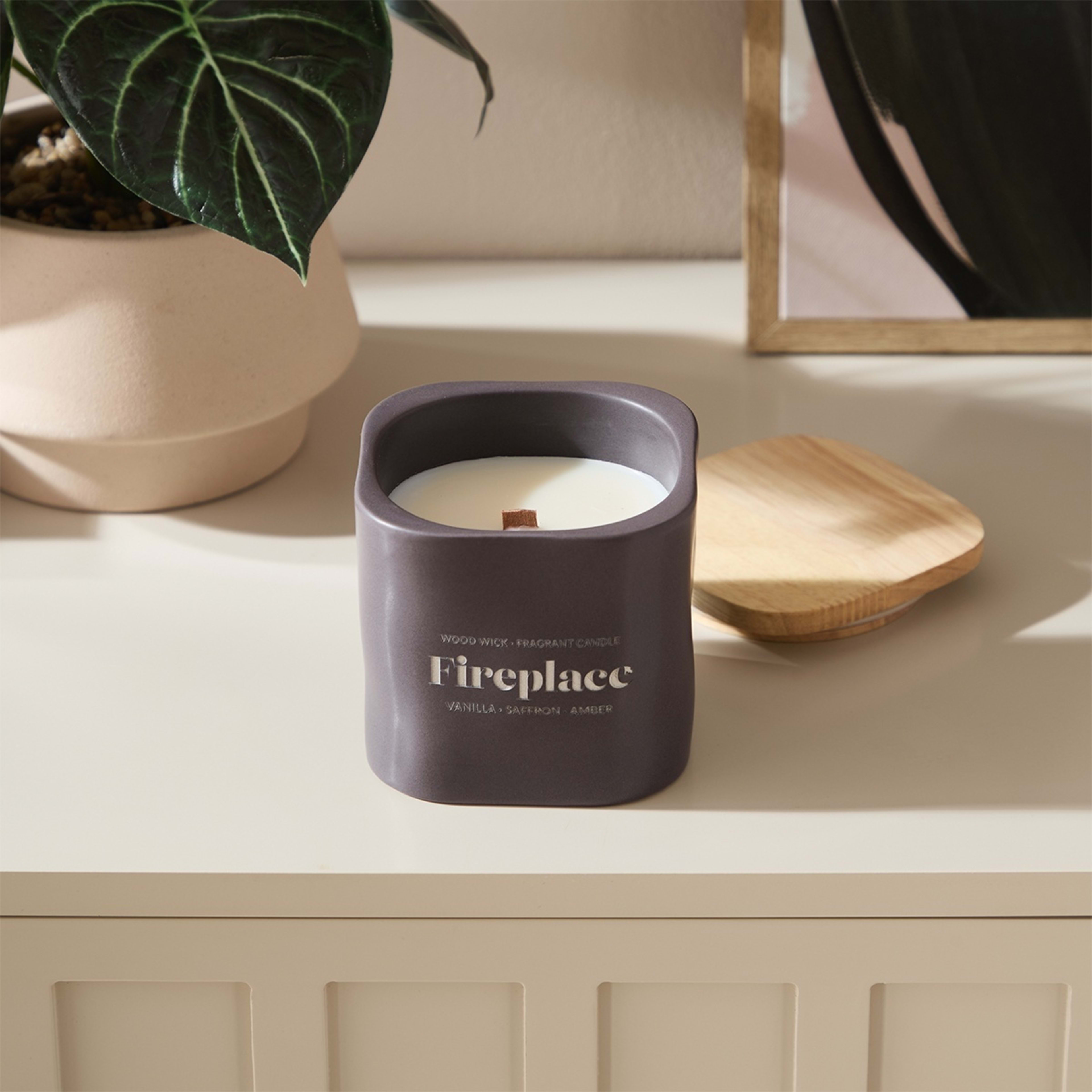 8 Fireplace Wood Lid Fragrant Candle, 8 of 8