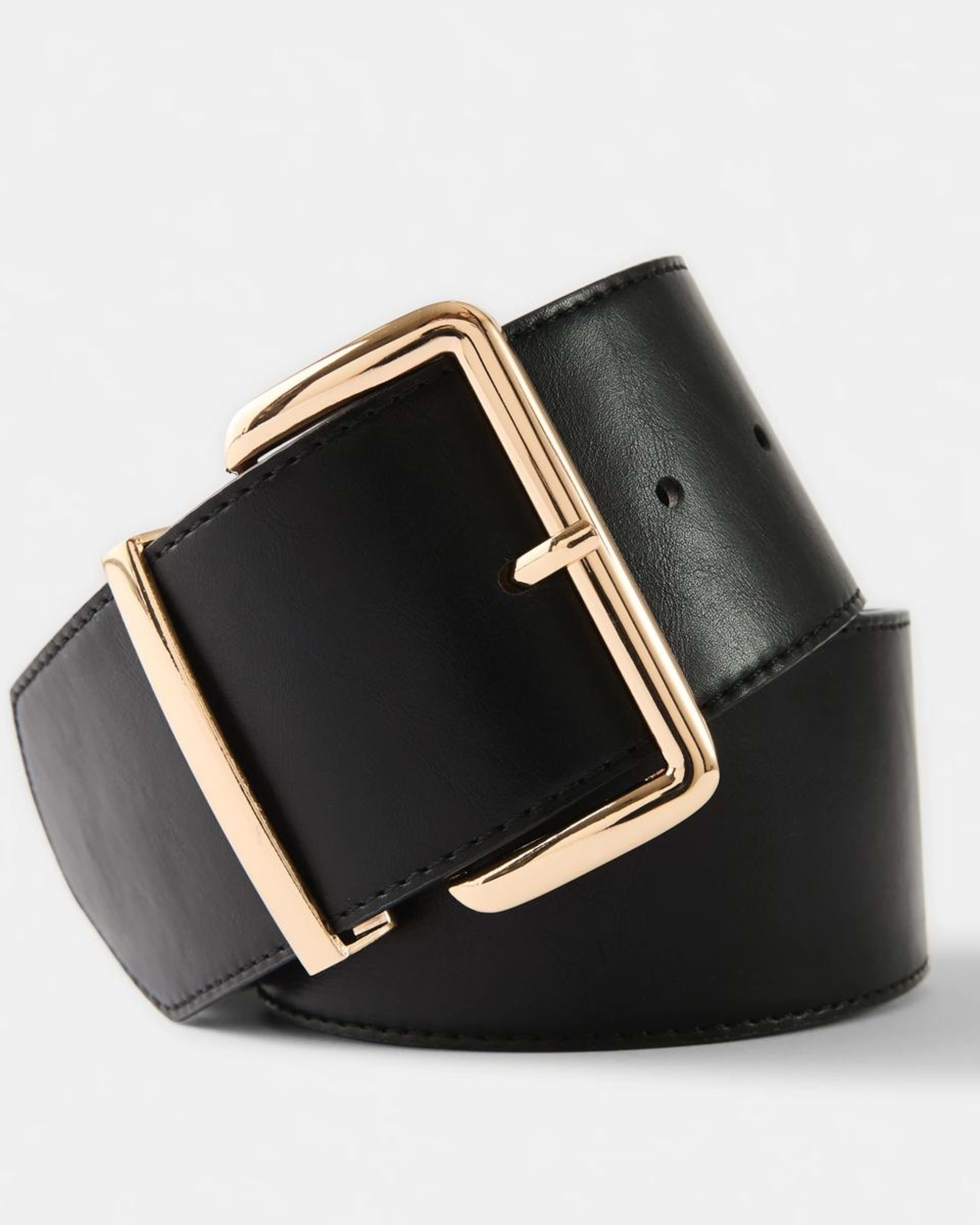 1 Wide Waist Belt BLACK
