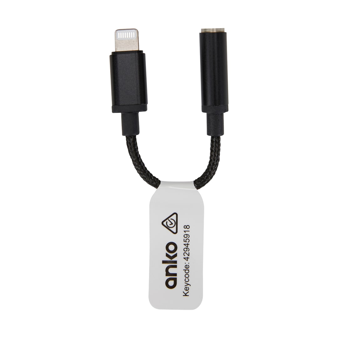 Lightning to 3.5mm Earphone Jack Adaptor Kmart