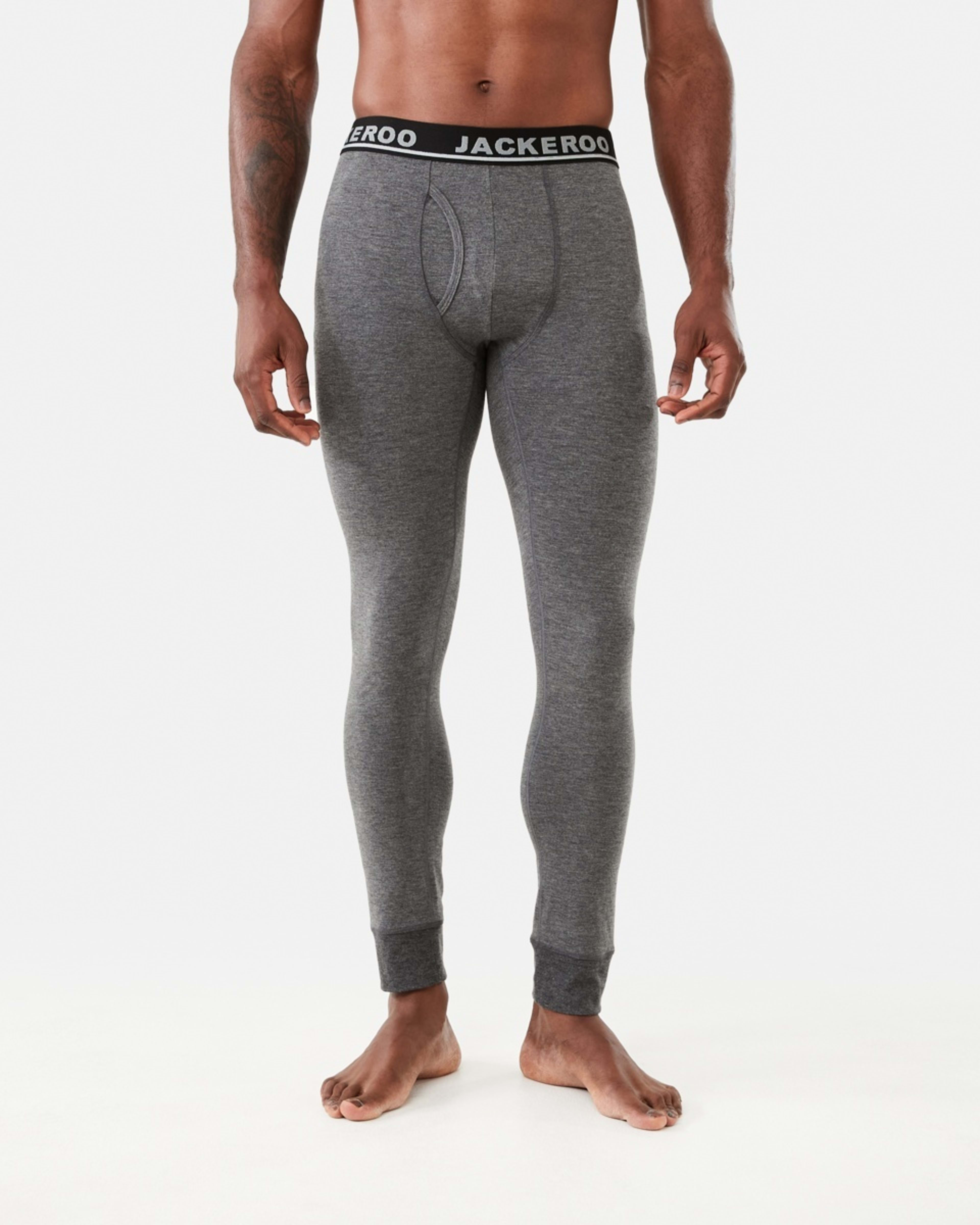 1 Long Leg Thermal Pants Charcoal Marle, 1 of 5