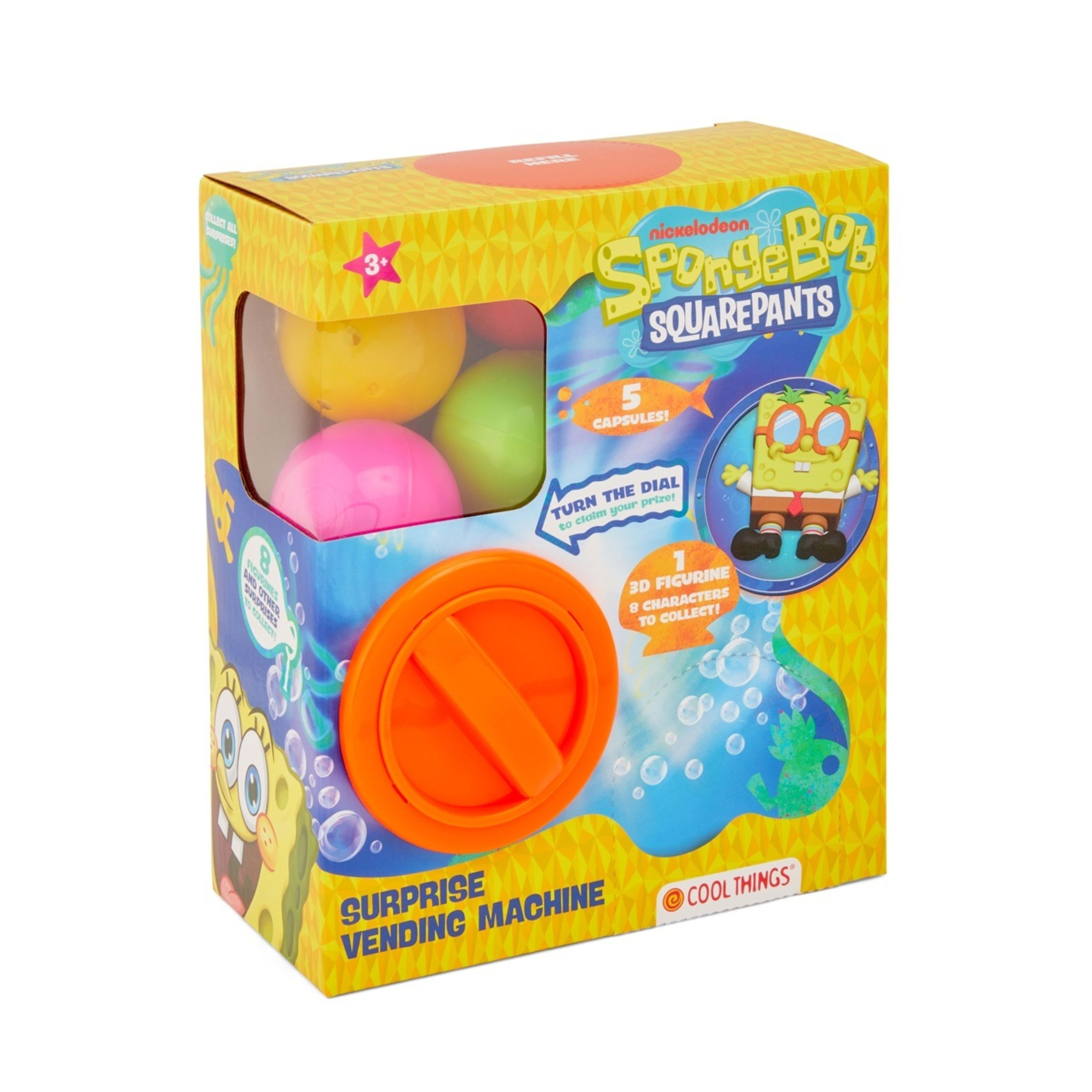 1 Cool Things SpongeBob SquarePants Surprise Vending Machine - Assorted