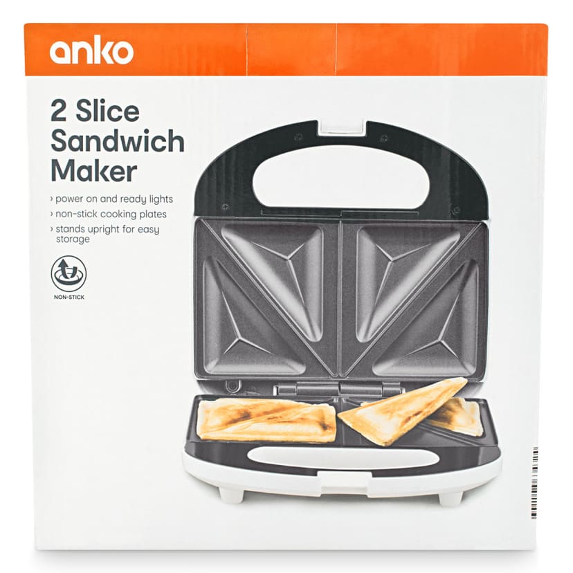 2 Slice Sandwich Maker Kmart