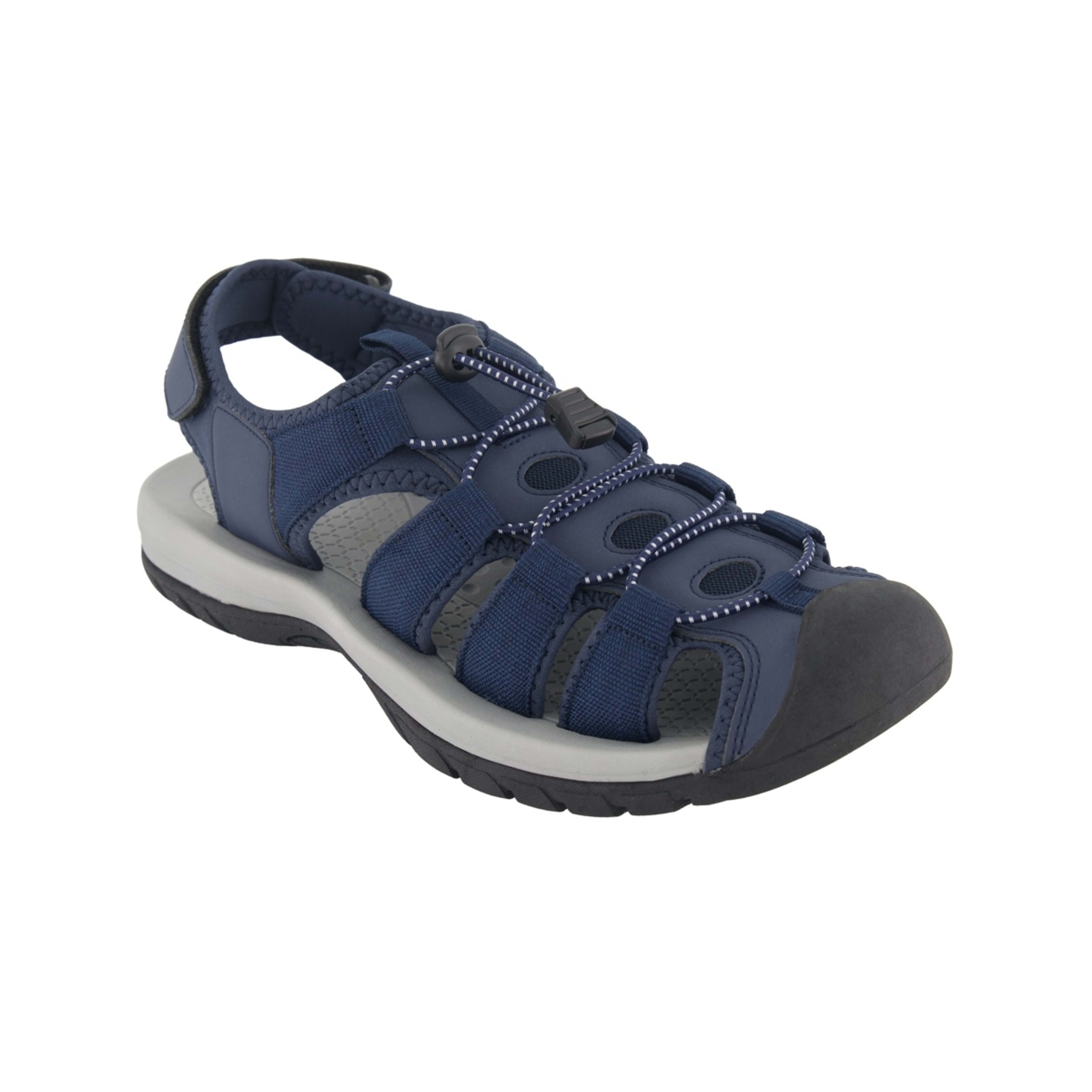 1 Caged Sandals Navy, 1 of 4