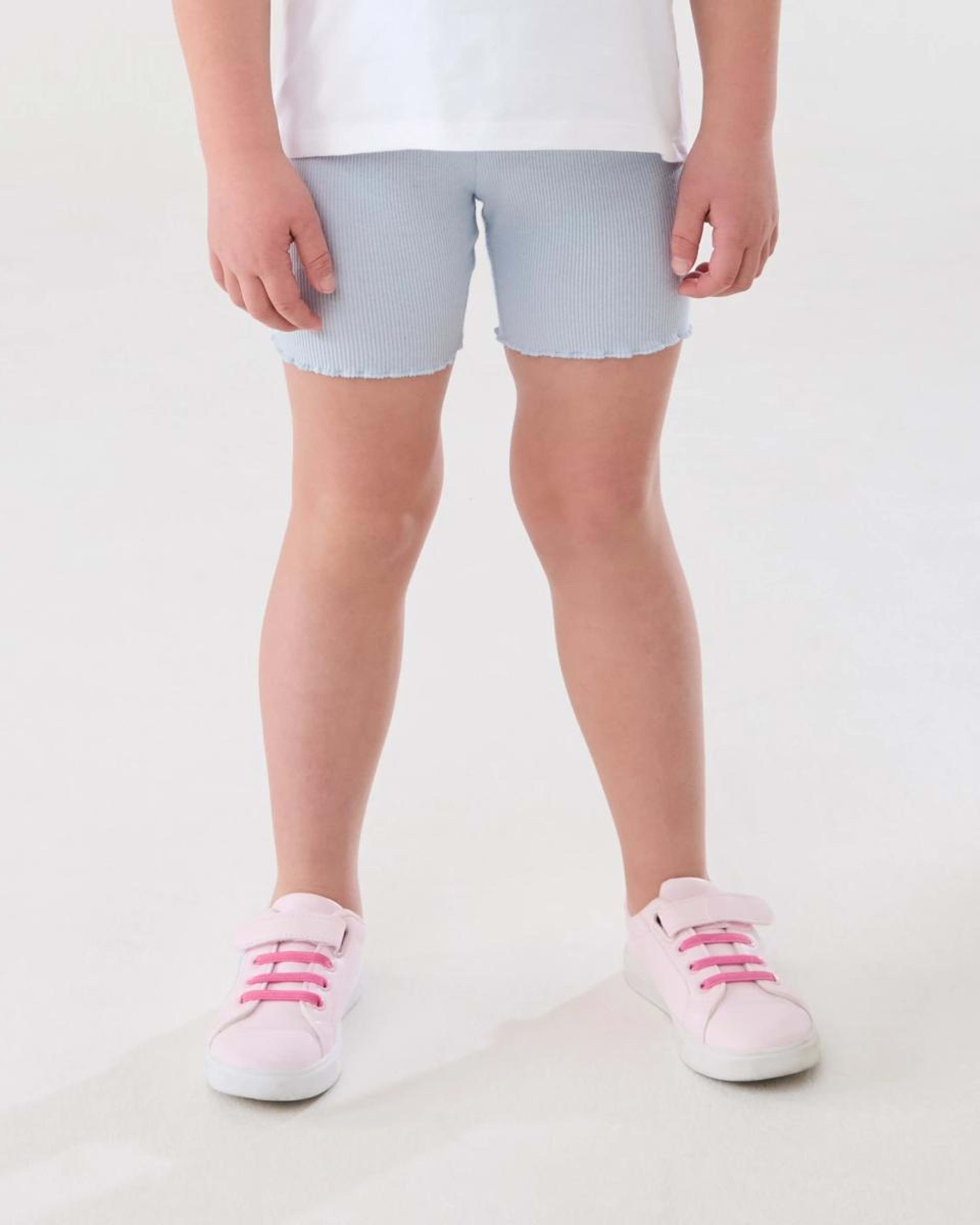 1 Printed Rib Bike Shorts ICE MIST, 1 of 5