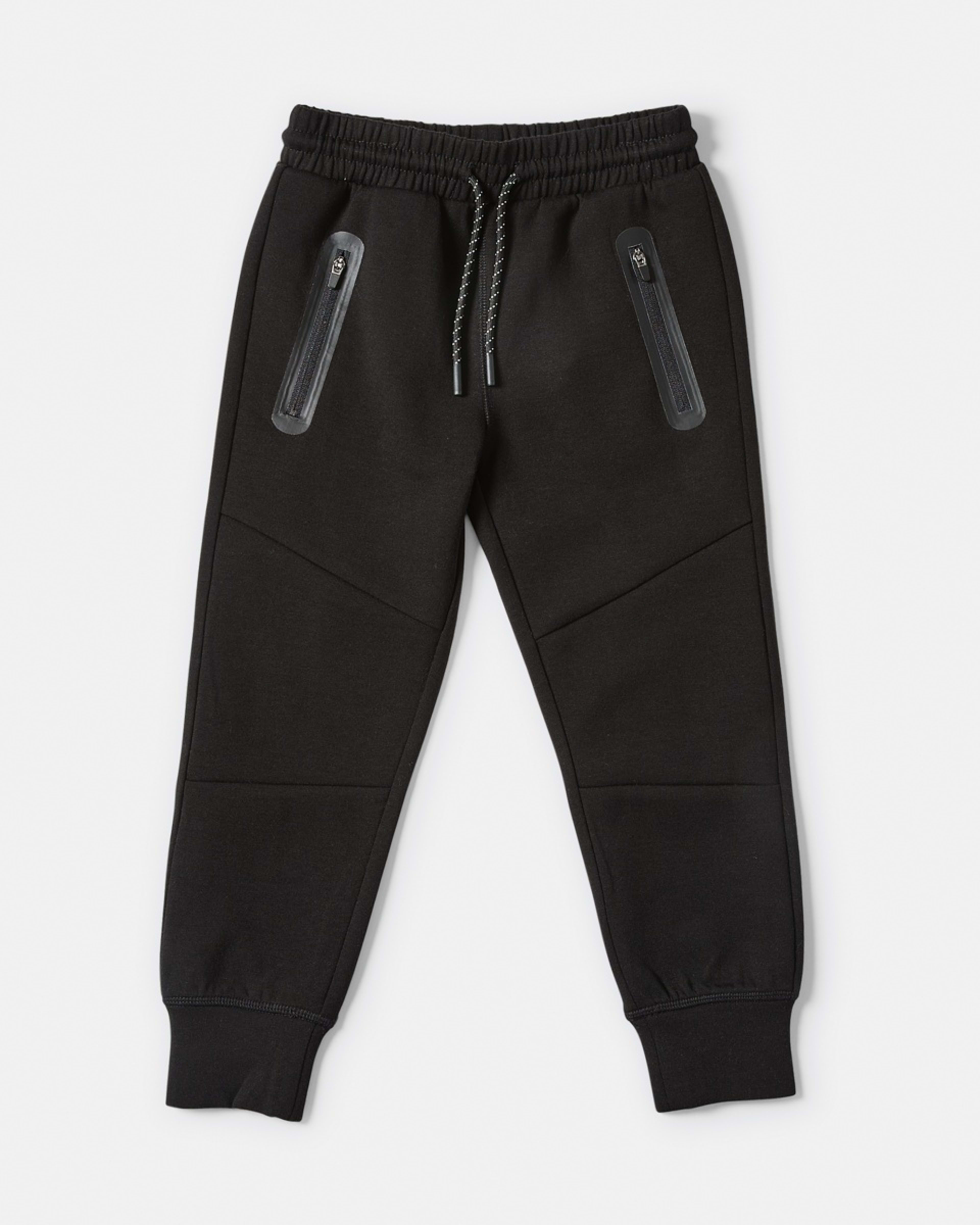 7 Active Kids Trackpants BLACK, 7 of 8
