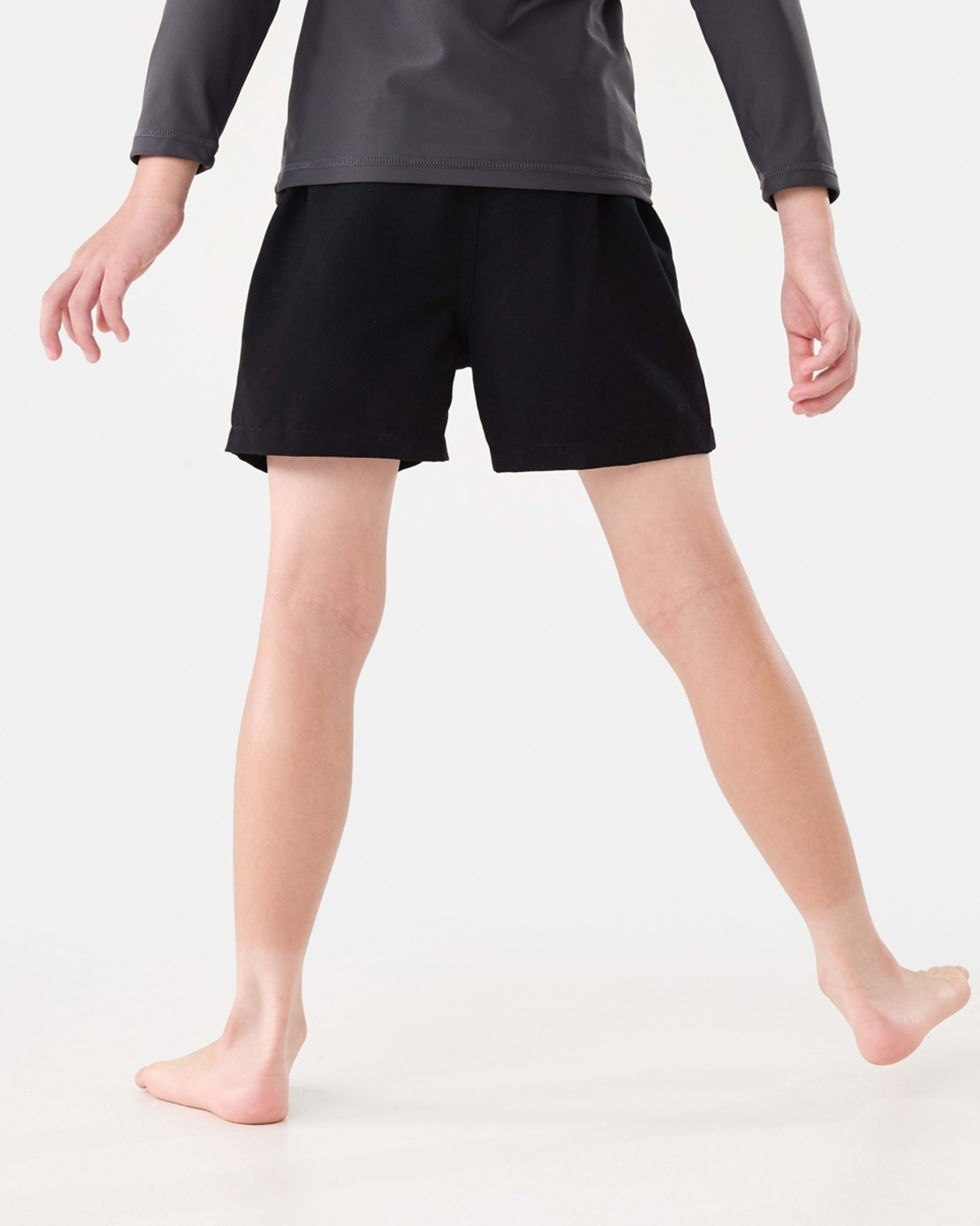 2 Plain Boardshorts BLACK, 2 of 5