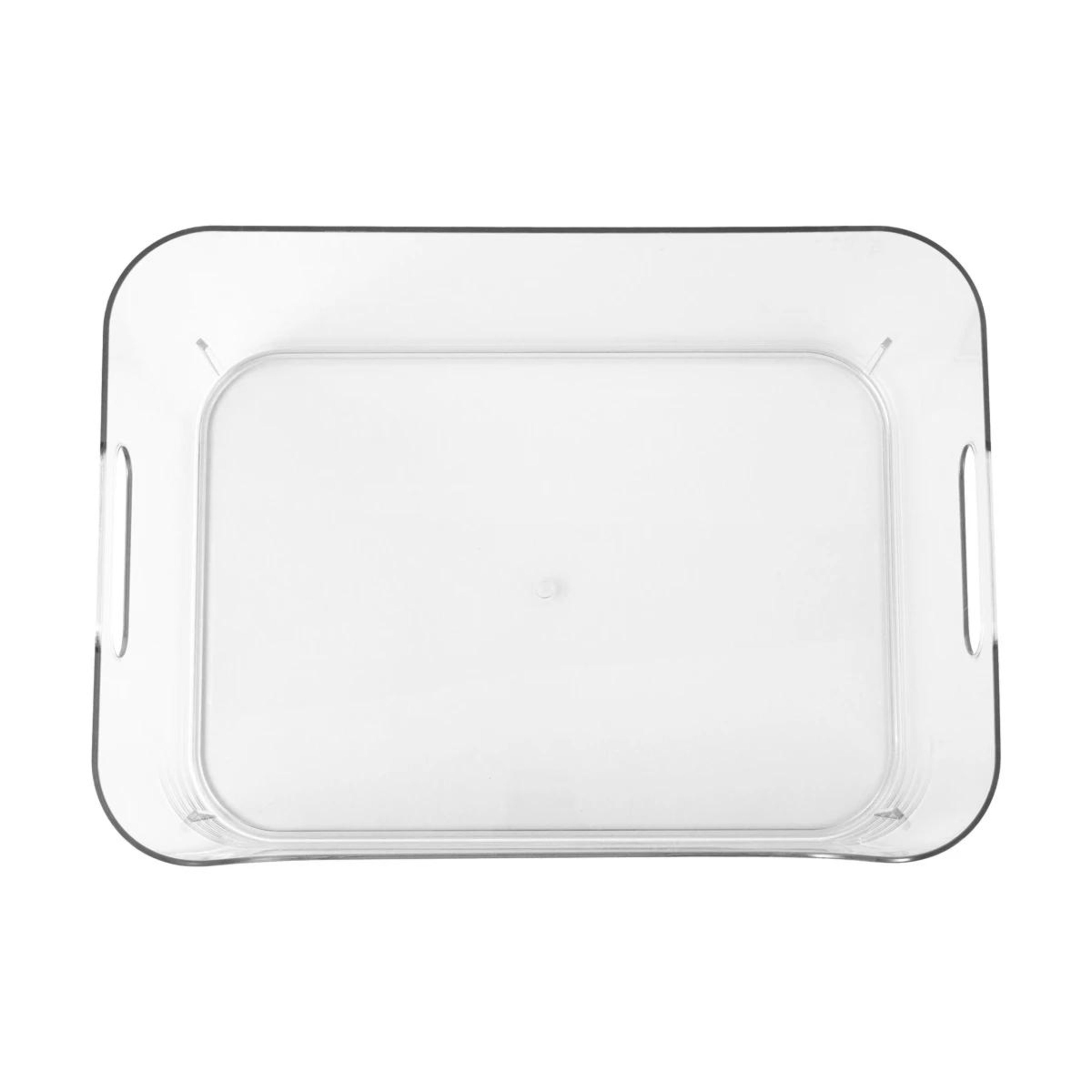 2 Medium Cut Out Edge Tub - Clear, 2 of 6